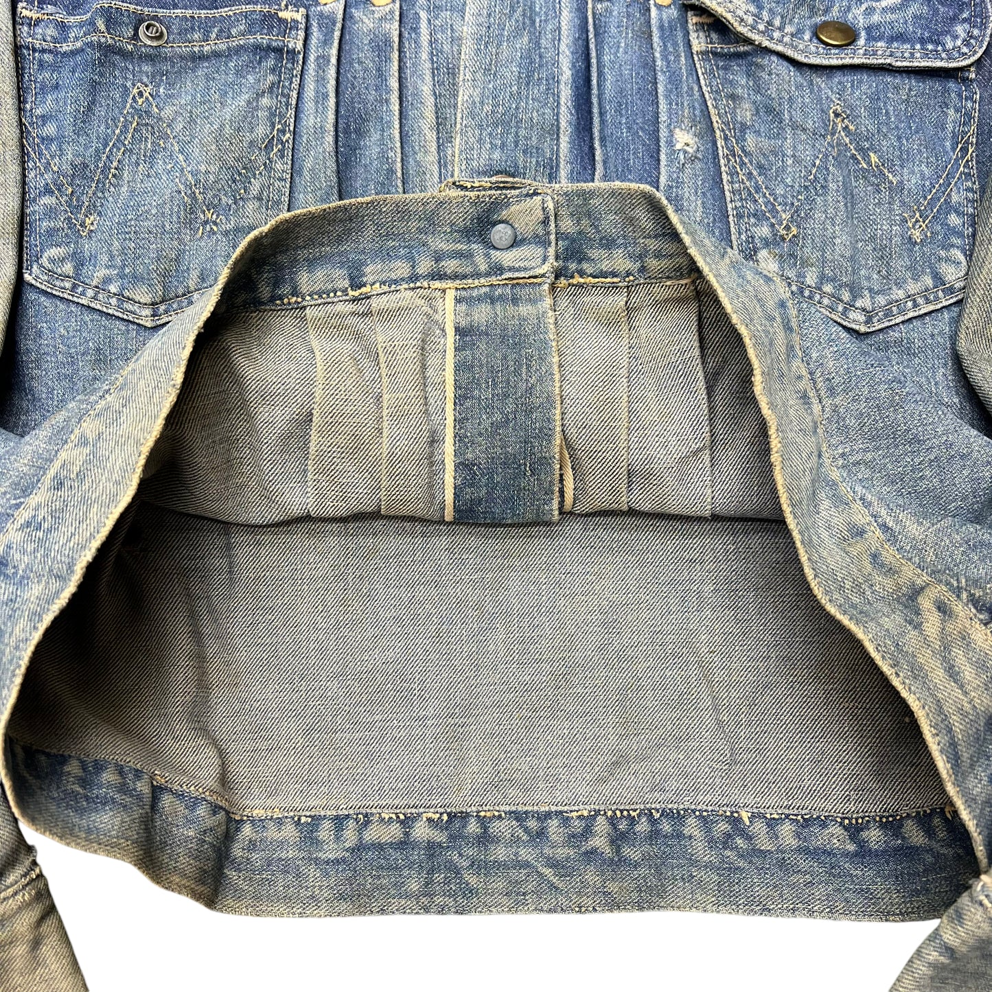 1950s Wrangler 111MJ type two selvedge denim jacket (M)