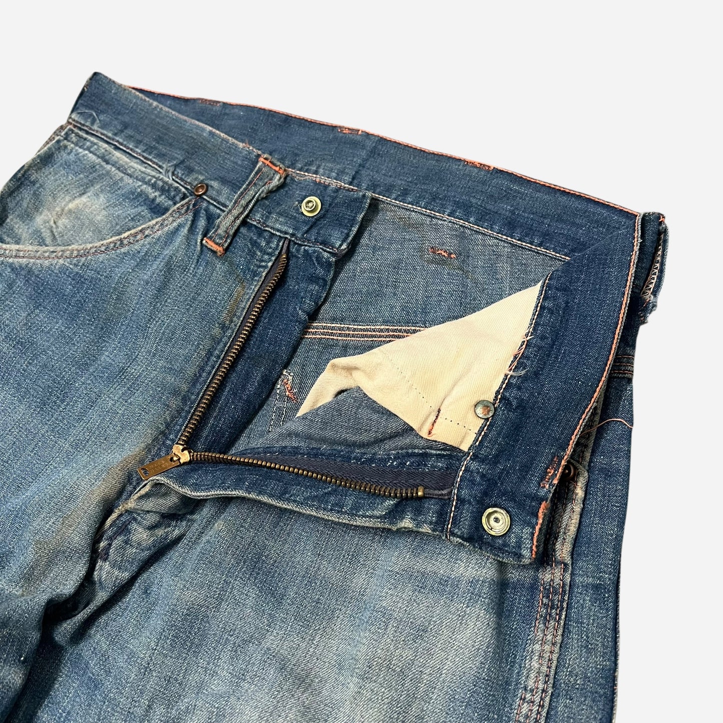 1950s Repaired jeans (27w)