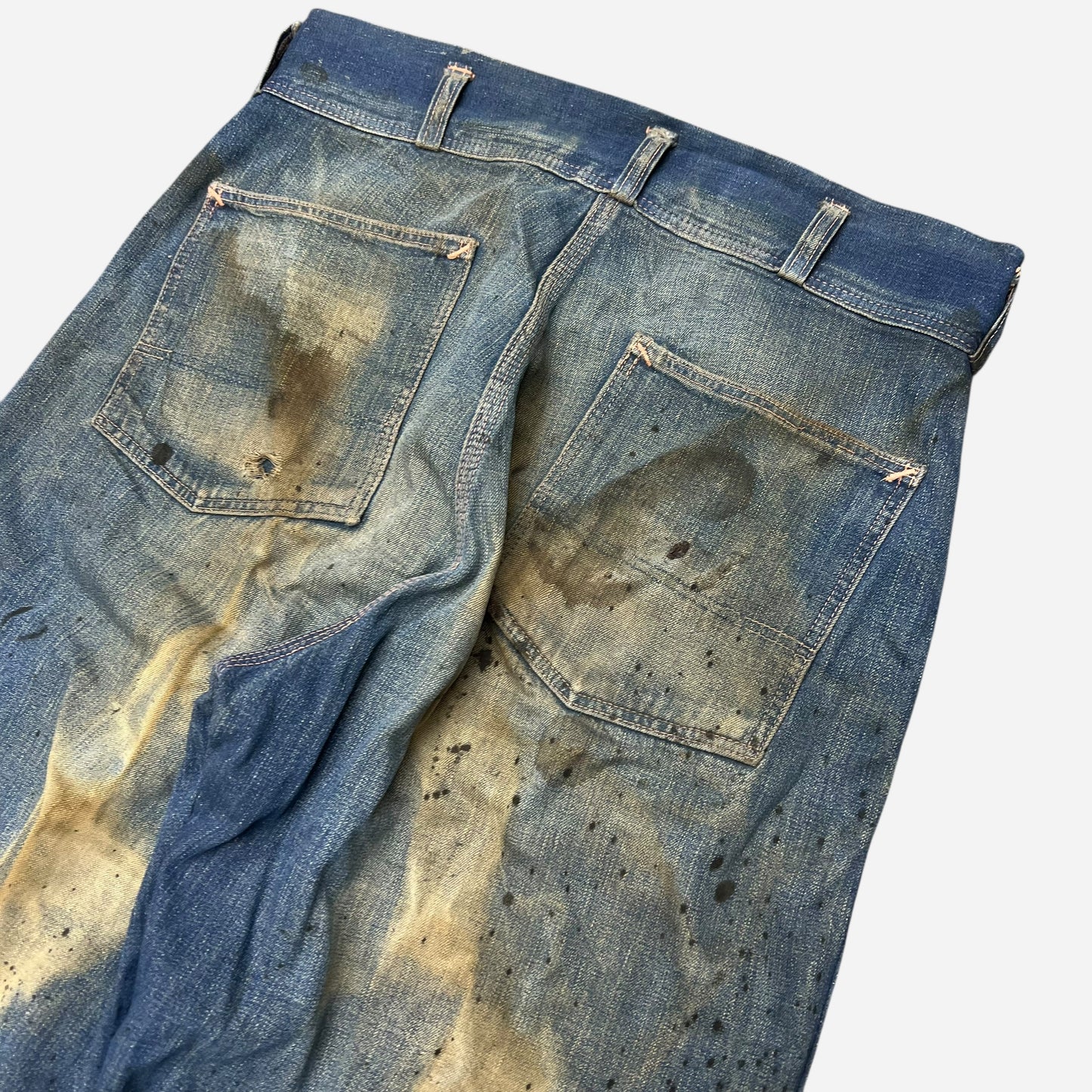 1940s N&W mule flap denim jeans as is (31w)