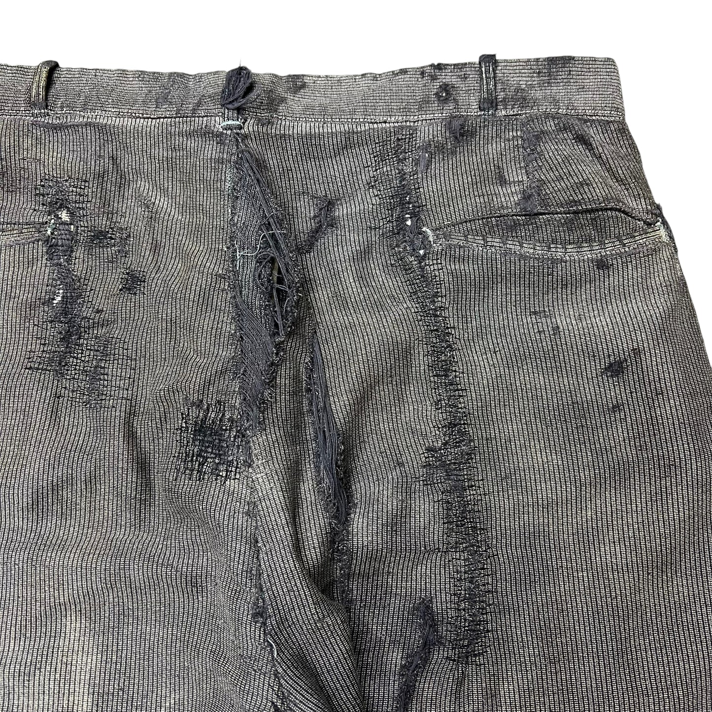1940s As-is Stifel salt and pepper moleskin work pants (34w)