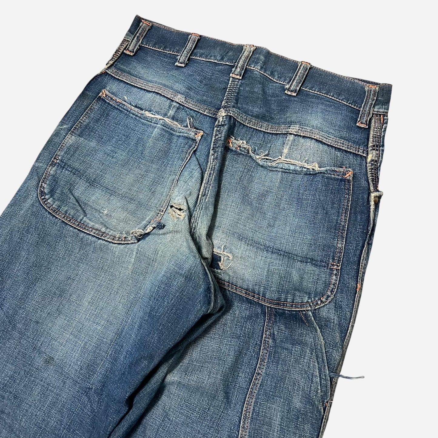 1950s Repaired jeans (27w)