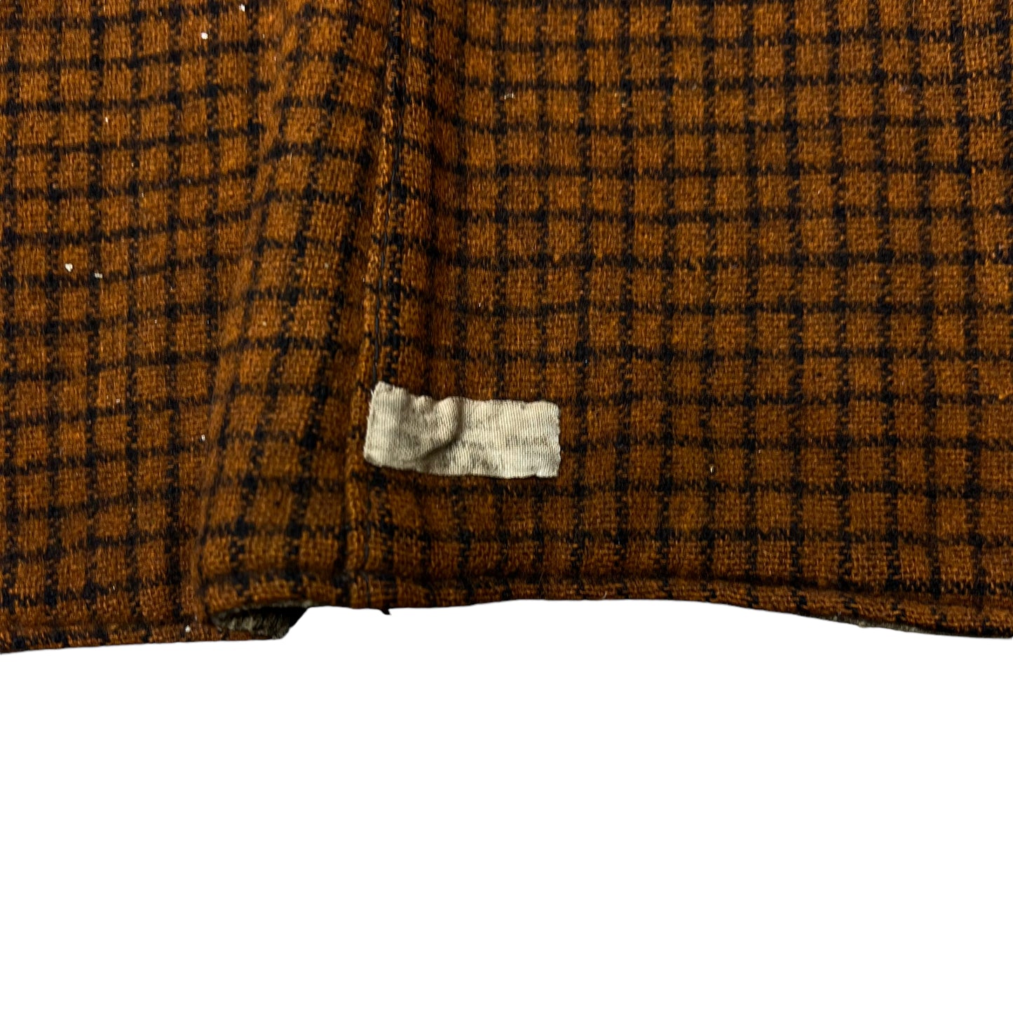 1930s Brown leather car coat (S/M)