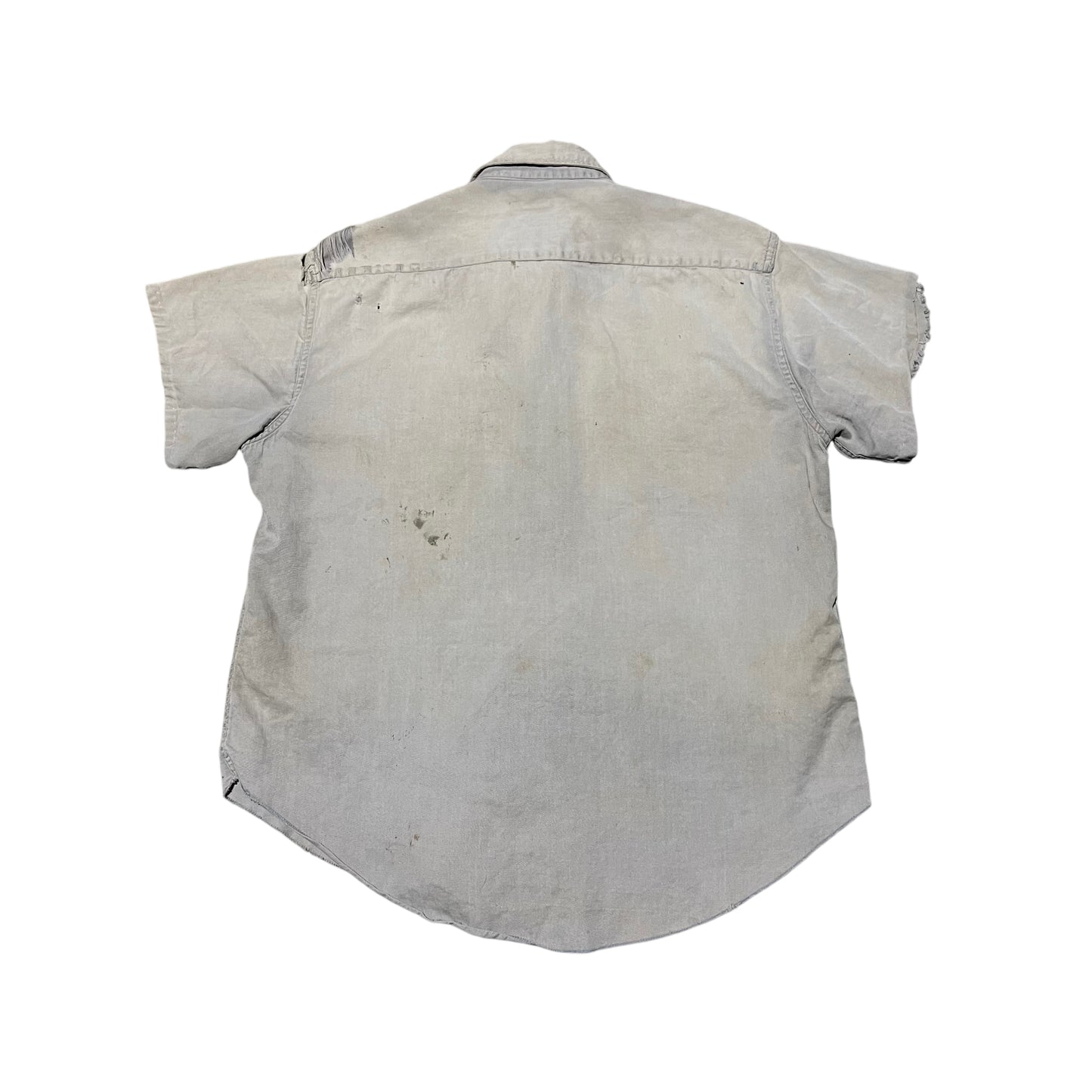 1950s The Big Favorite grey cotton work shirt (M)