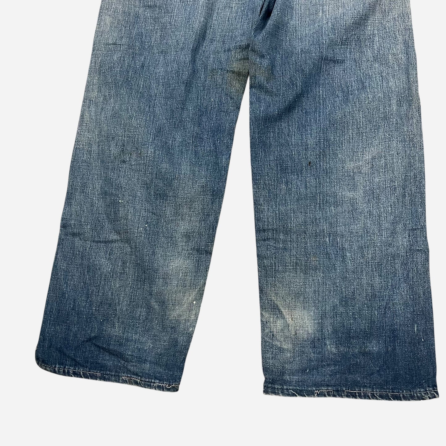 1950s Repaired lace back jeans (29w)