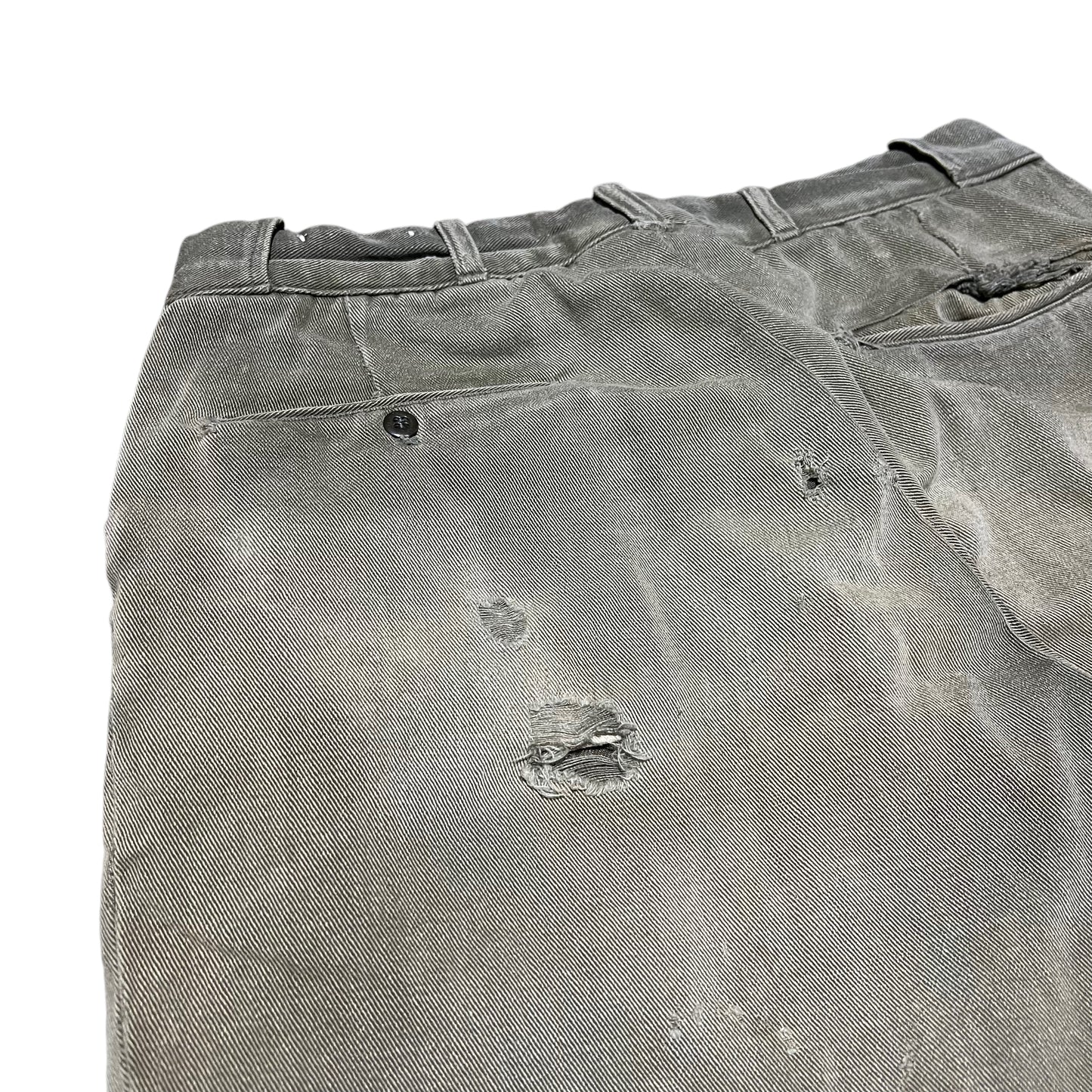 1950s Sweet Orr green whipcord work pants (34w)