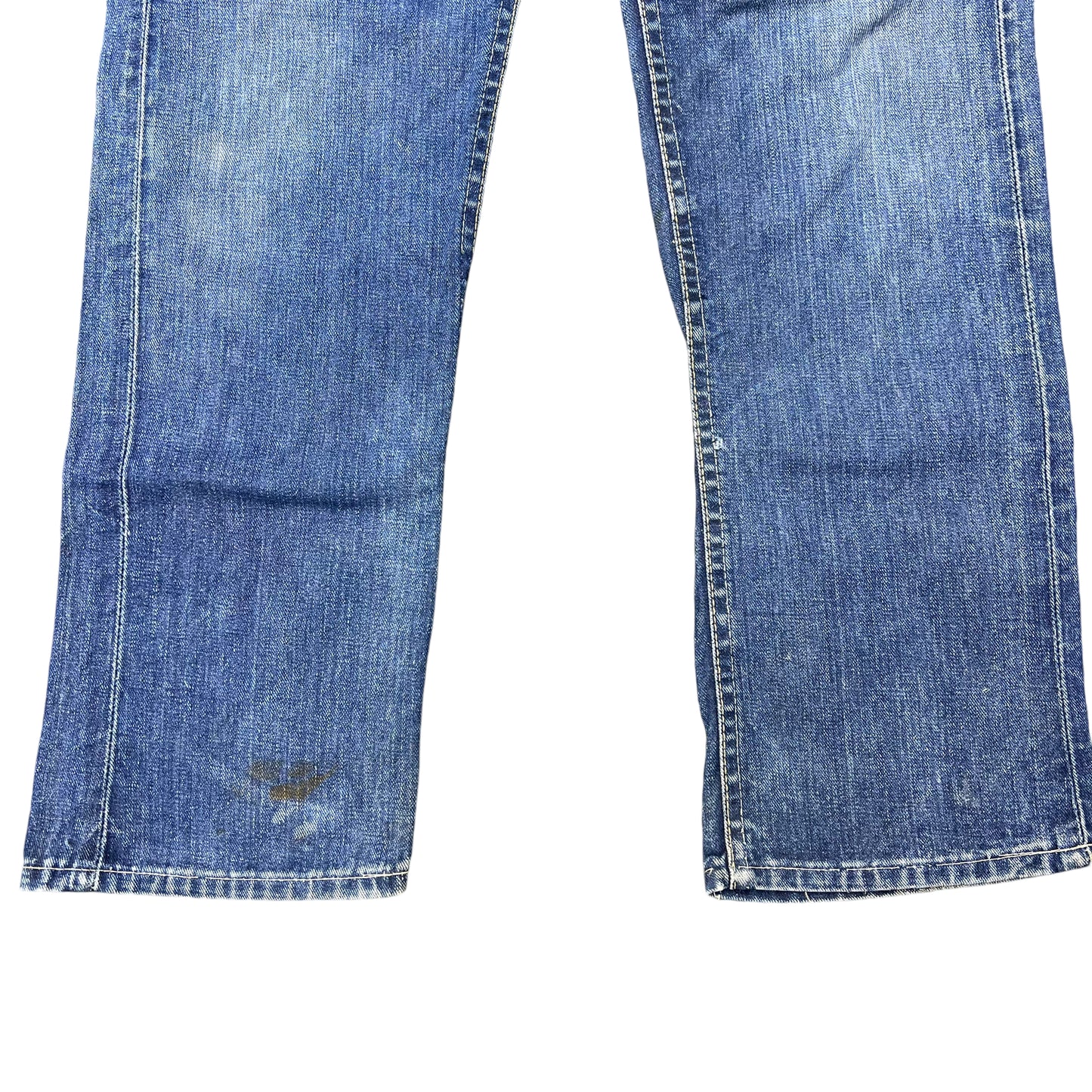 1950s Lee Riders half selvedge denim cowboy jeans (29w)