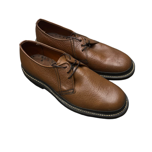 1940s NOS Bob Smart orange crocodile leather shoes (Men’s 6, Women’s 7.5)