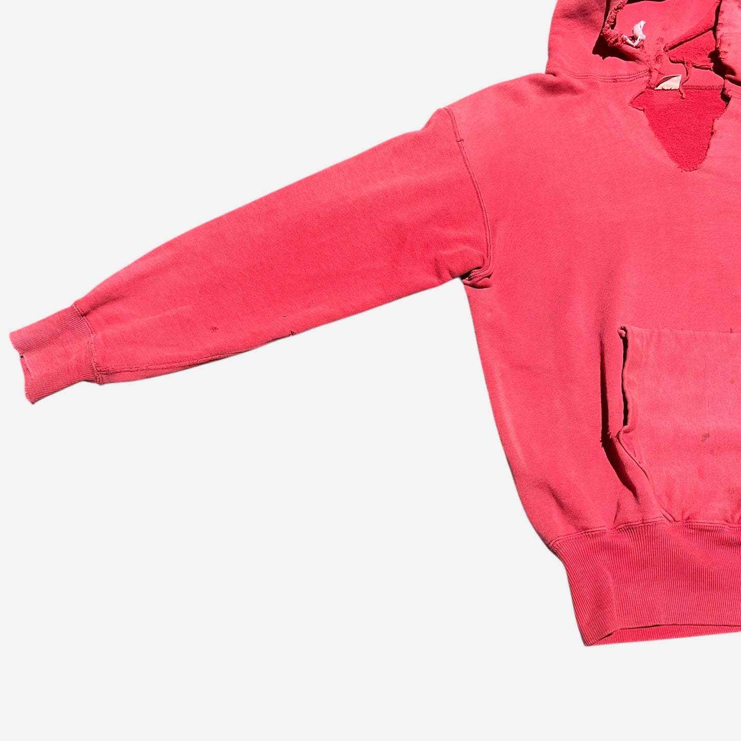 1950s Pilgrim red cut hoodie (M/L)
