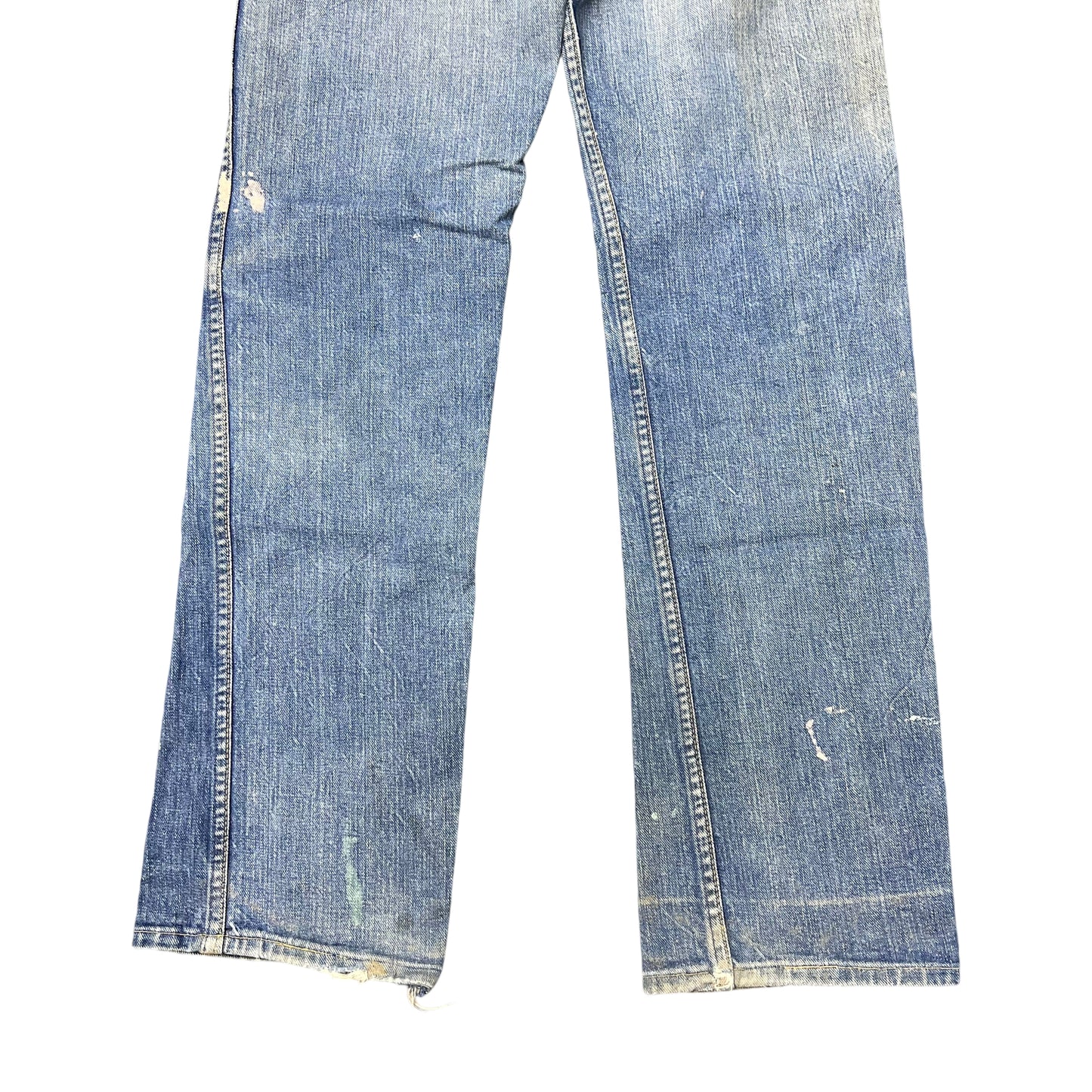 1950s Wrangler Blue Bell distressed cowboy denim jeans (30w)