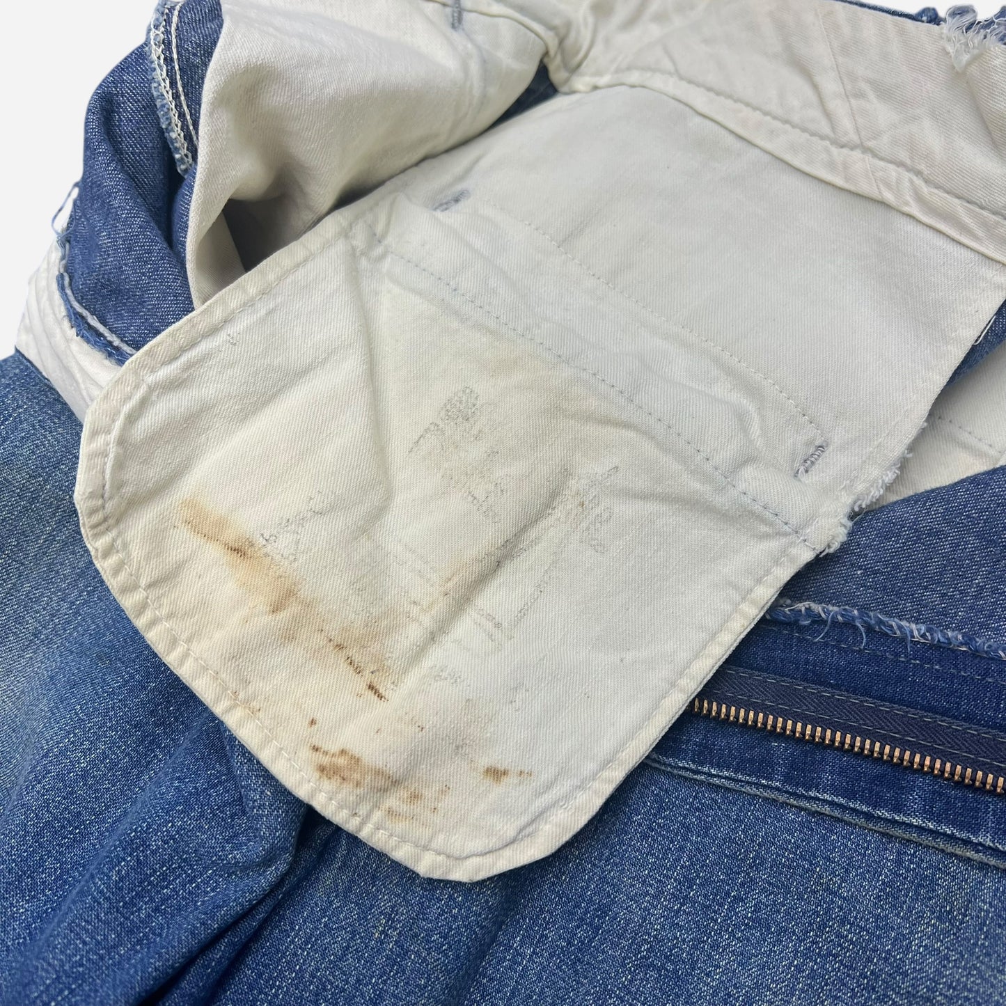 1950s Sail cloth denim chino work pants (30w)