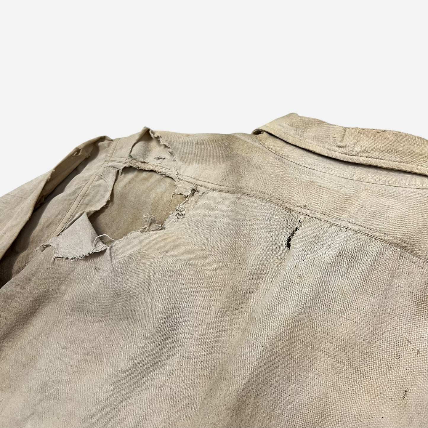 1930s Gold Star heavy cotton flannel work shirt (L)