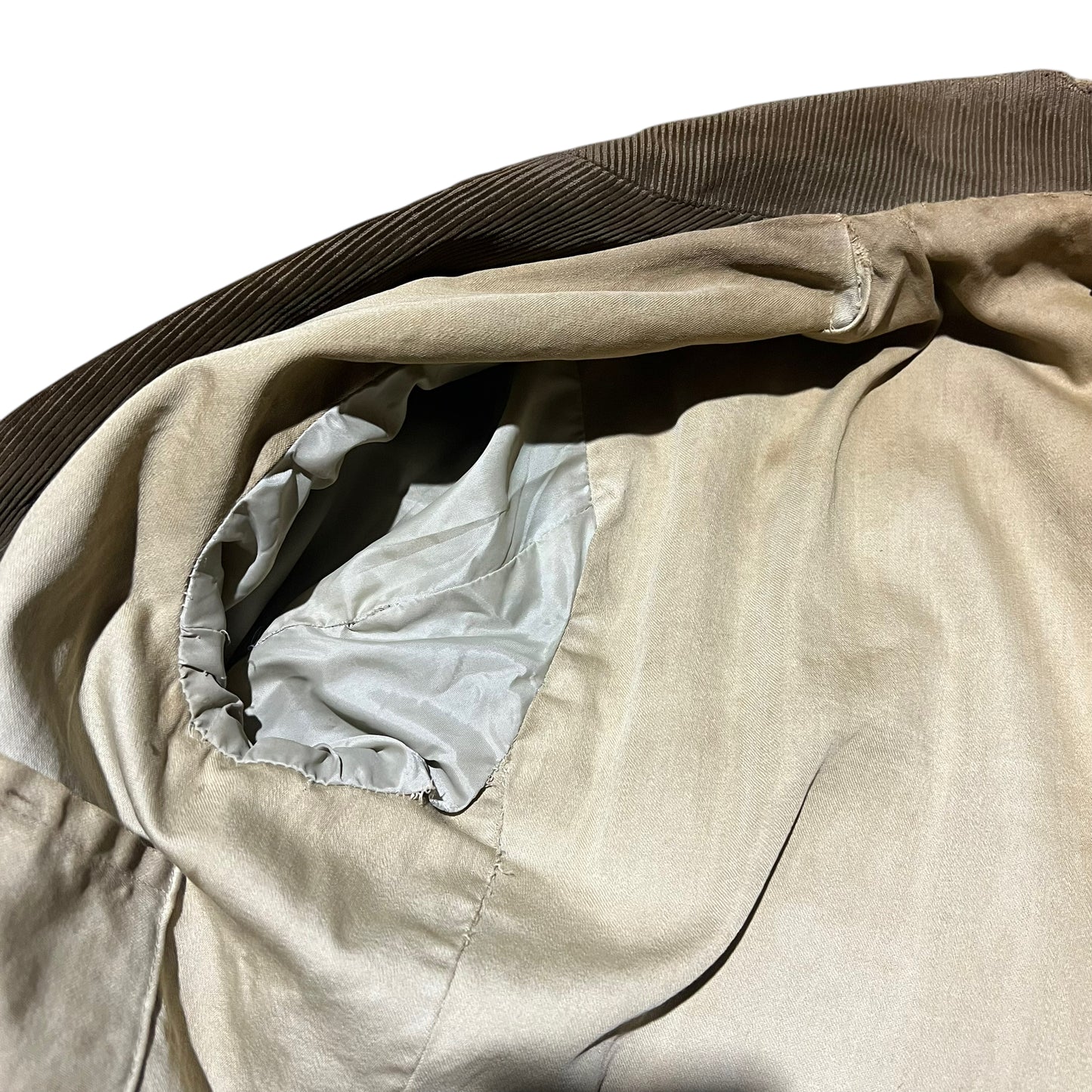1940s 1950s Sweet Orr corduroy belt back sports jacket (L)