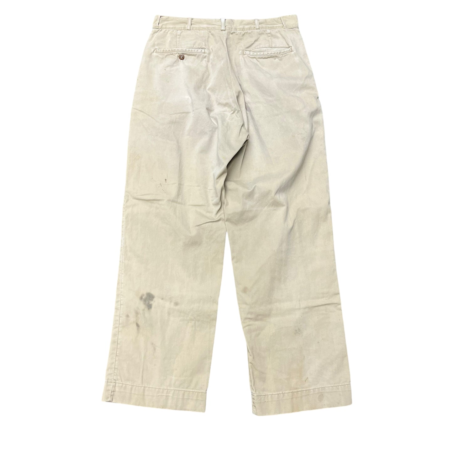 1950s Khaki chino work pants (32w)