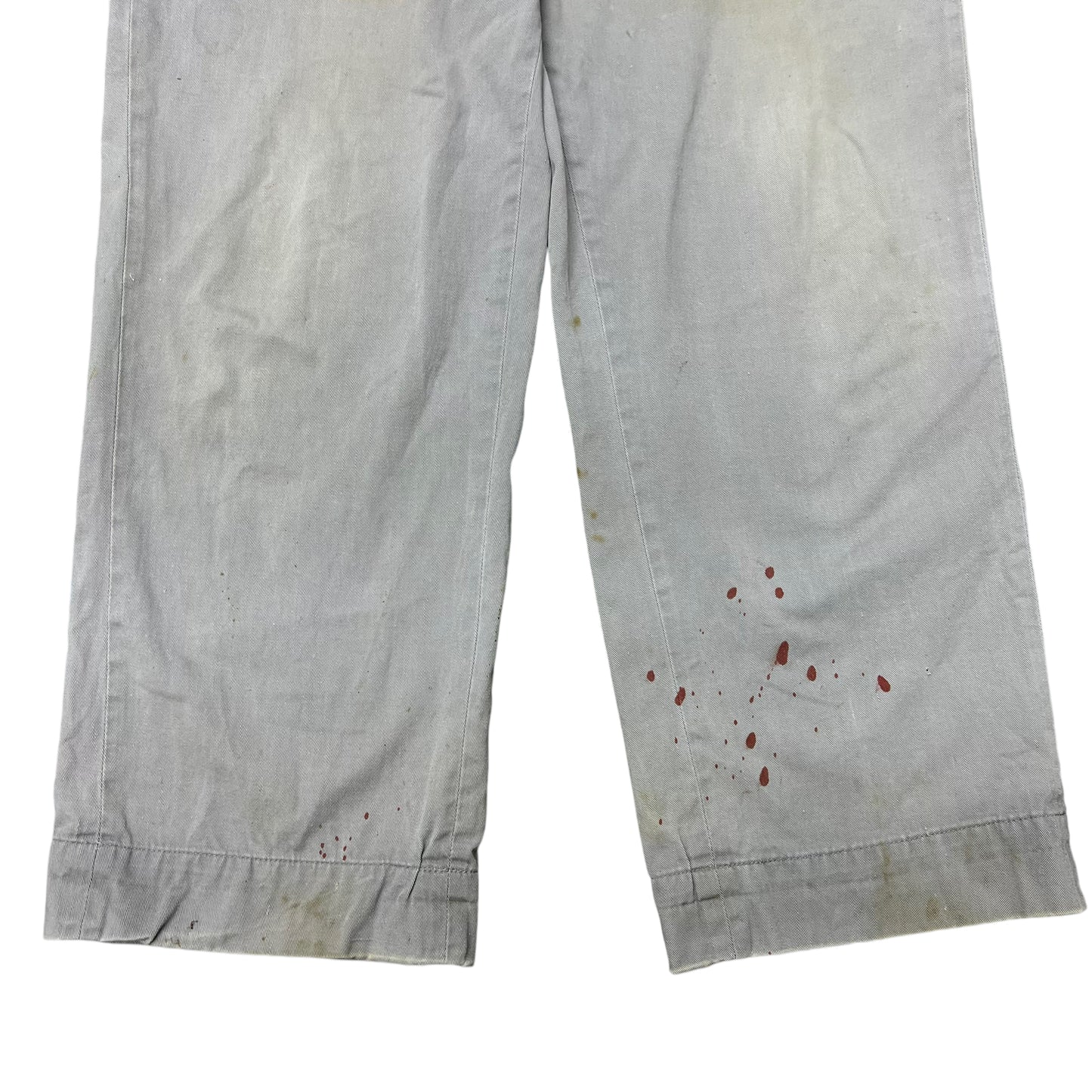 1950s Faded purple sail cloth chino pants (34w)
