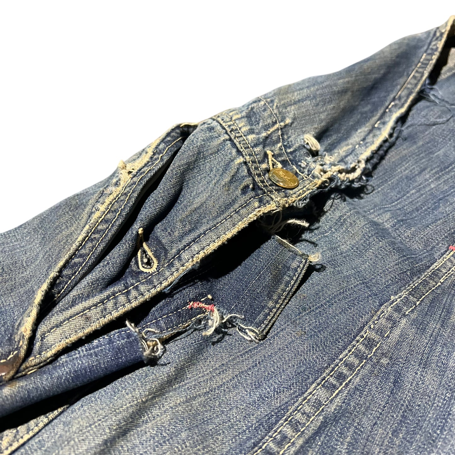 1930s 1940s Carhartt heart label overalls (38w)