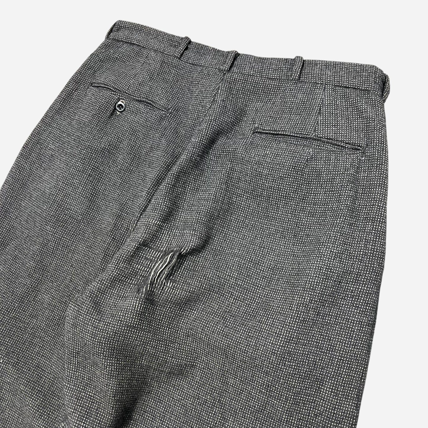 1950s Pleated wool pants (31w)