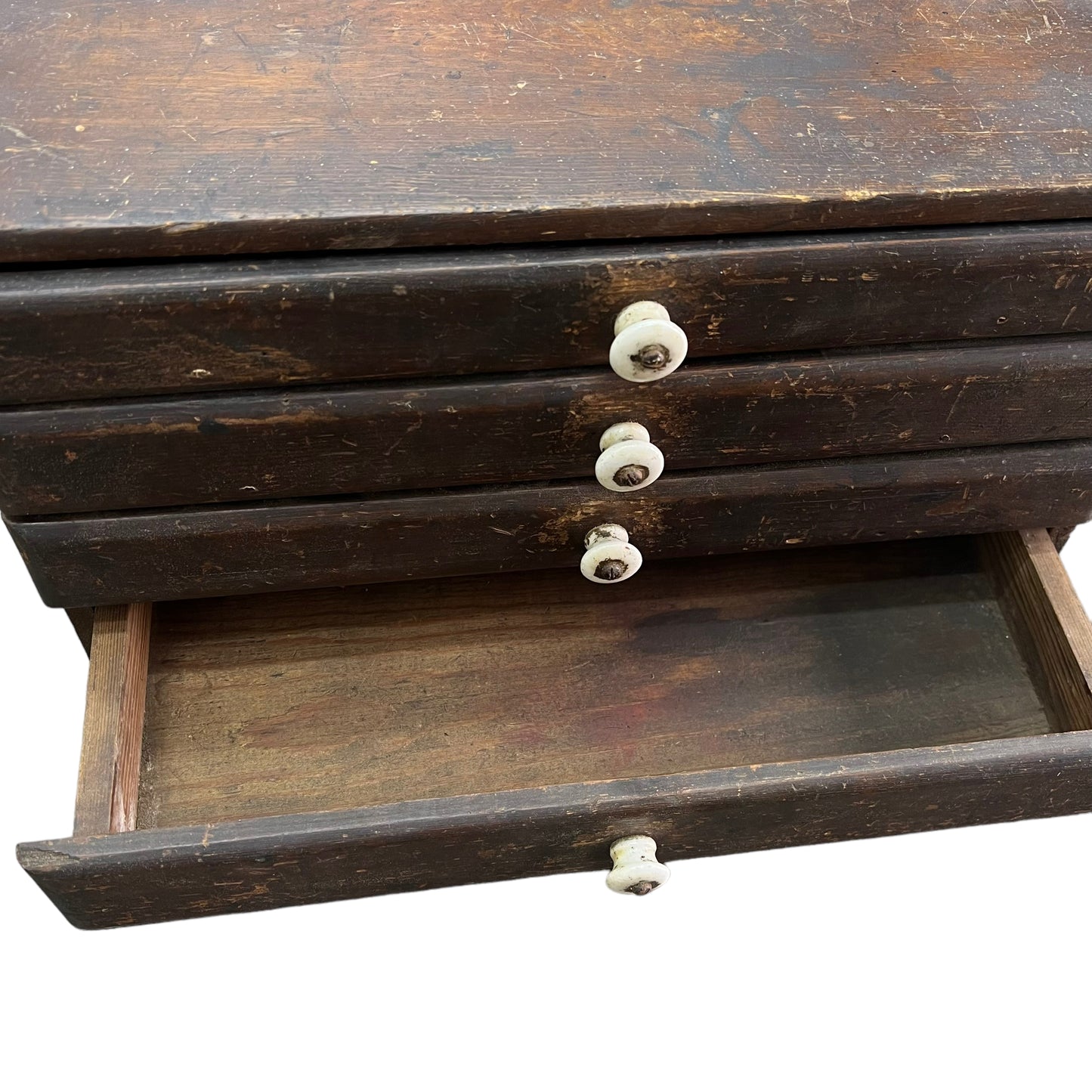Early 20th century spool cabinet