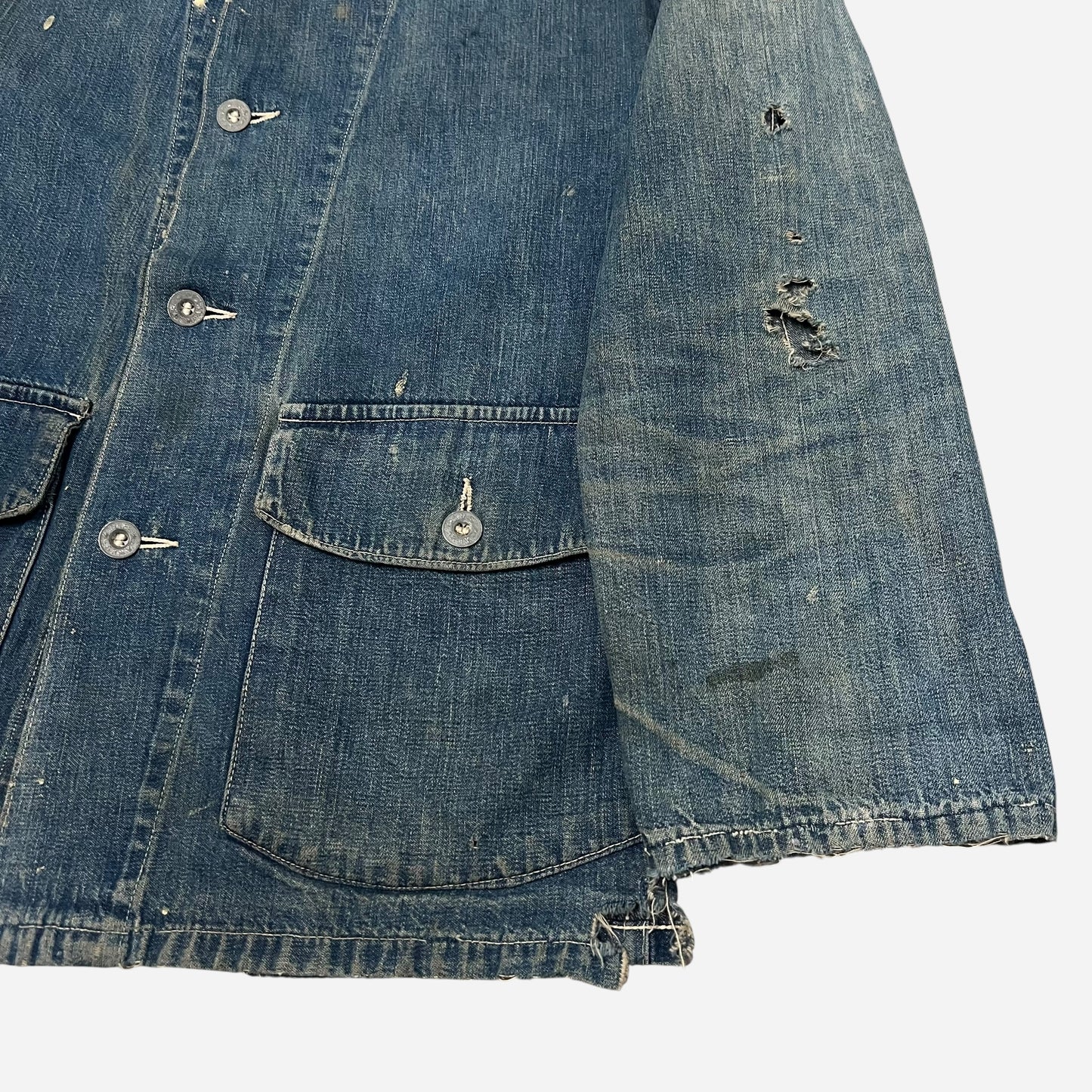 M1940 WWII US Army denim chore jacket (S/M)