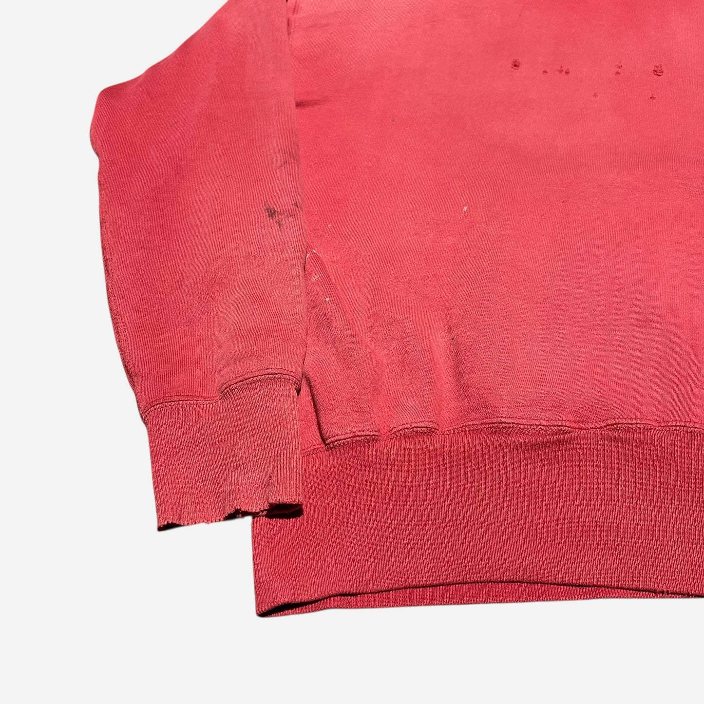 1950s Pilgrim red cut hoodie (M/L)