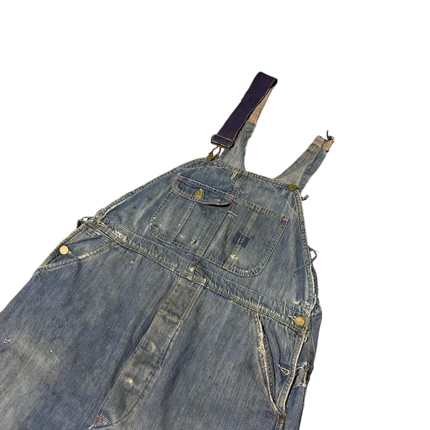 1930s 1940s Carhartt heart label overalls (38w)