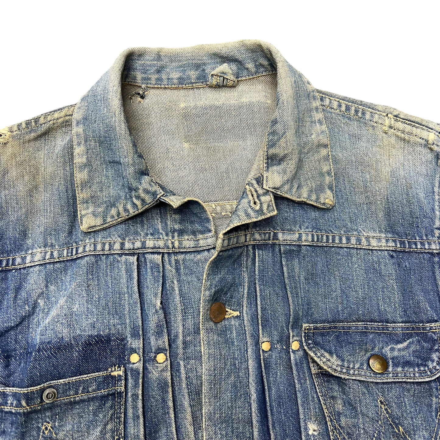 1950s Wrangler 111MJ type two selvedge denim jacket (M)