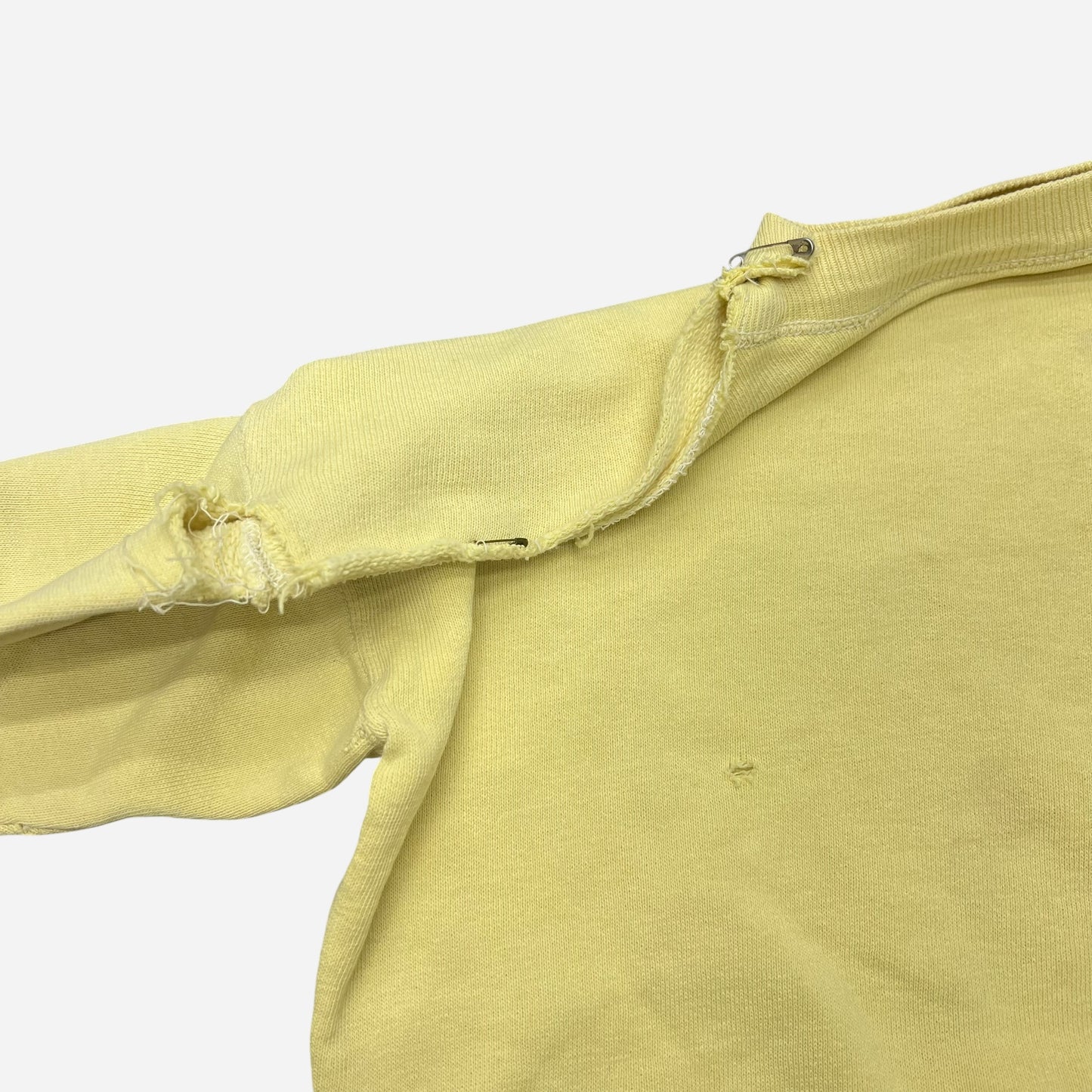 1950s Champion running man California collegiate yellow sweat (M)