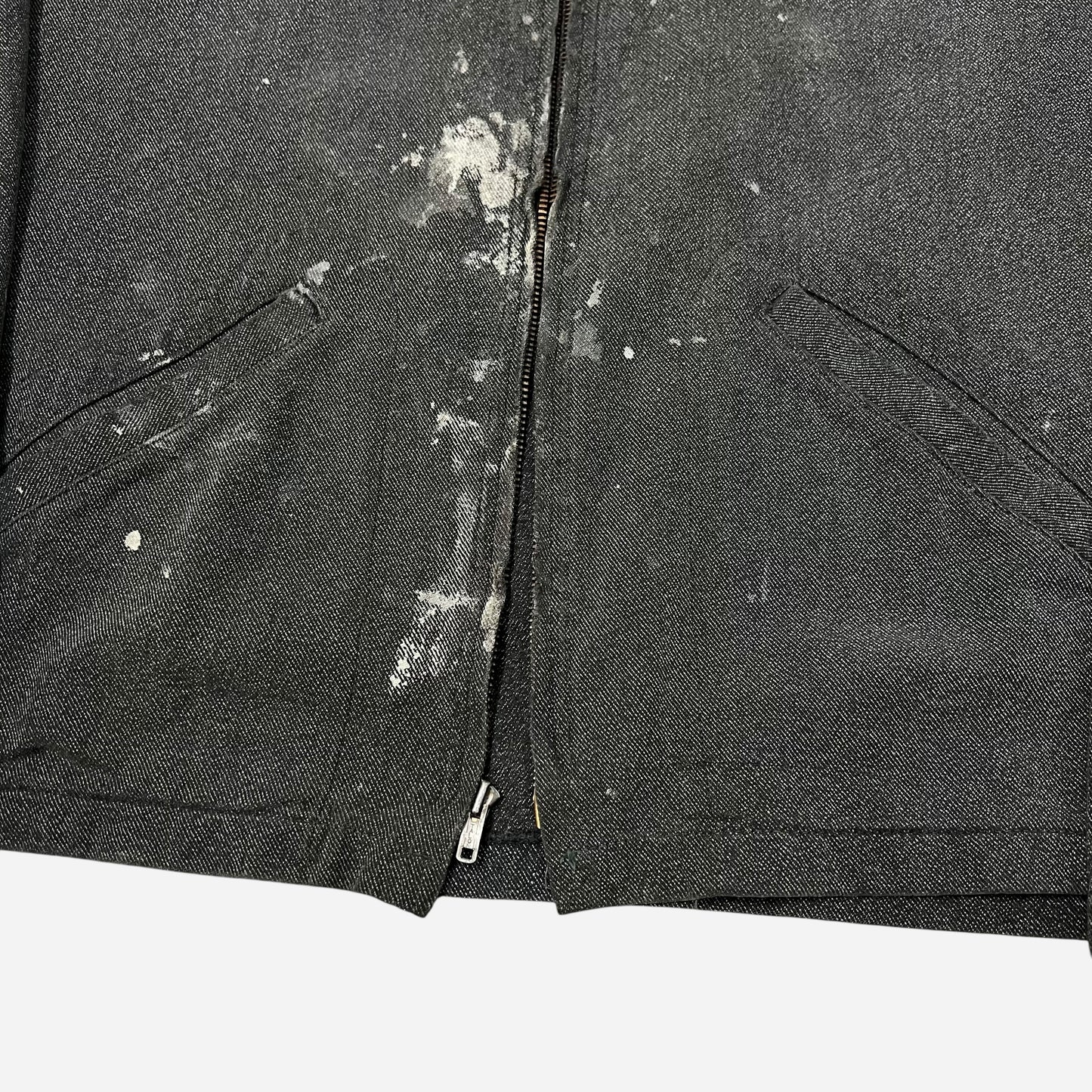 1950s Harvester brand salt and pepper cotton work jacket (XL)