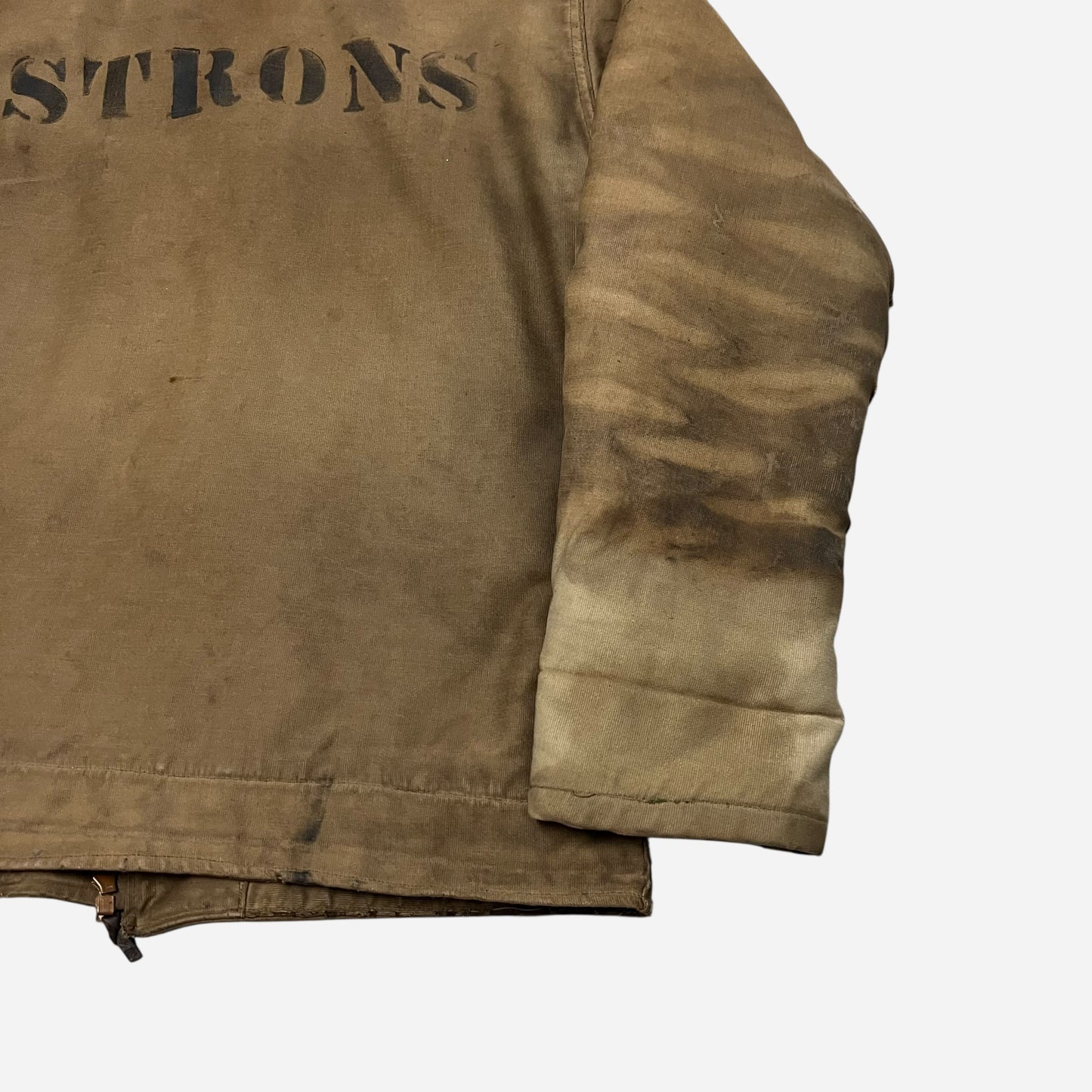 1940s WWII USN stenciled deck jacket (M/L)