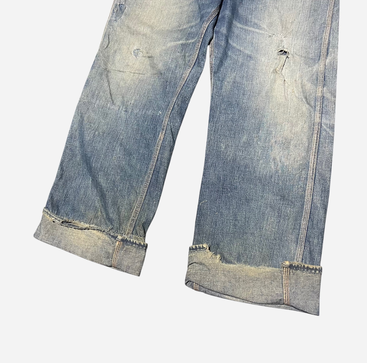 1940s Big Mac donut button fly denim jeans (34w)