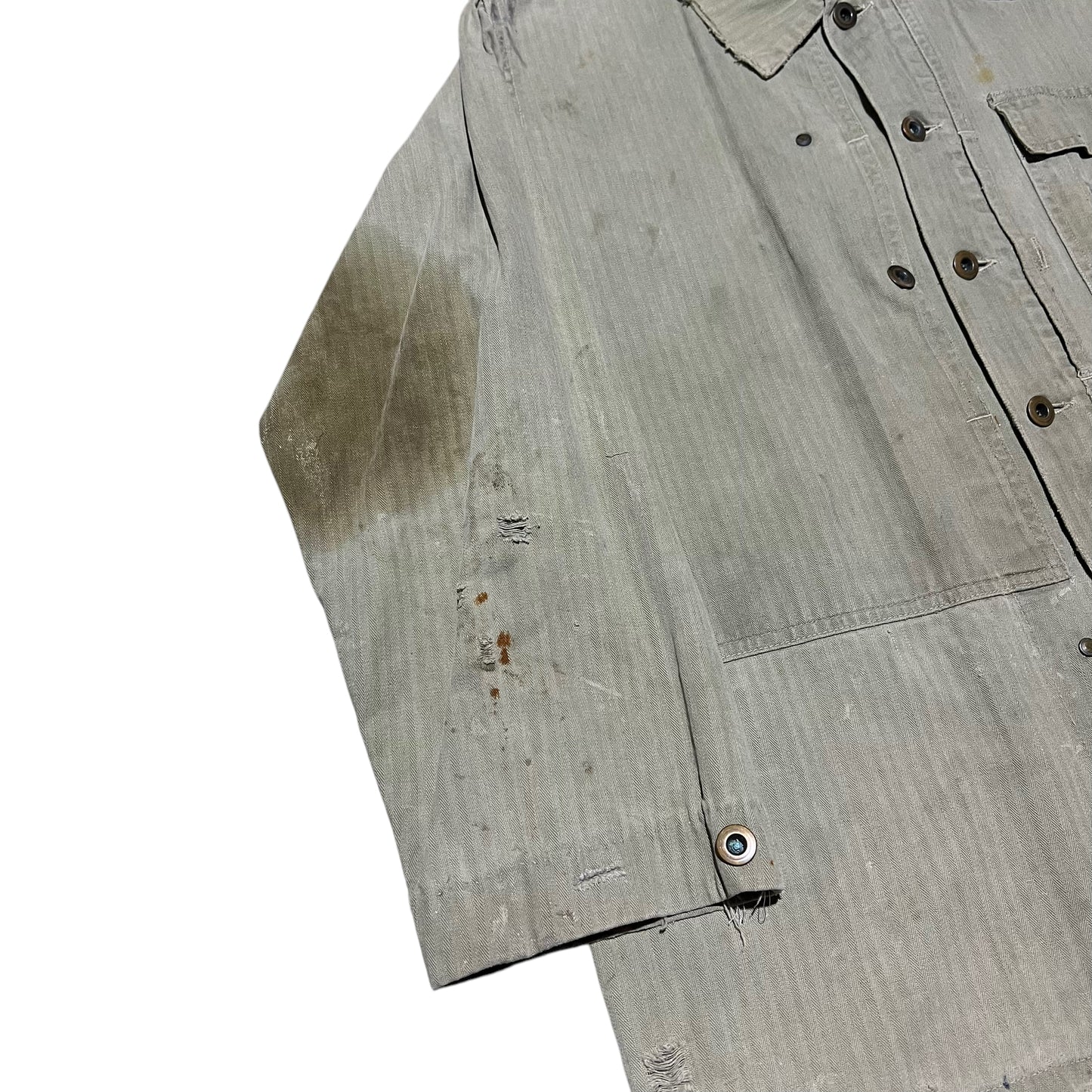 1940s WWII USMC P44 hbt shirt jacket (L)