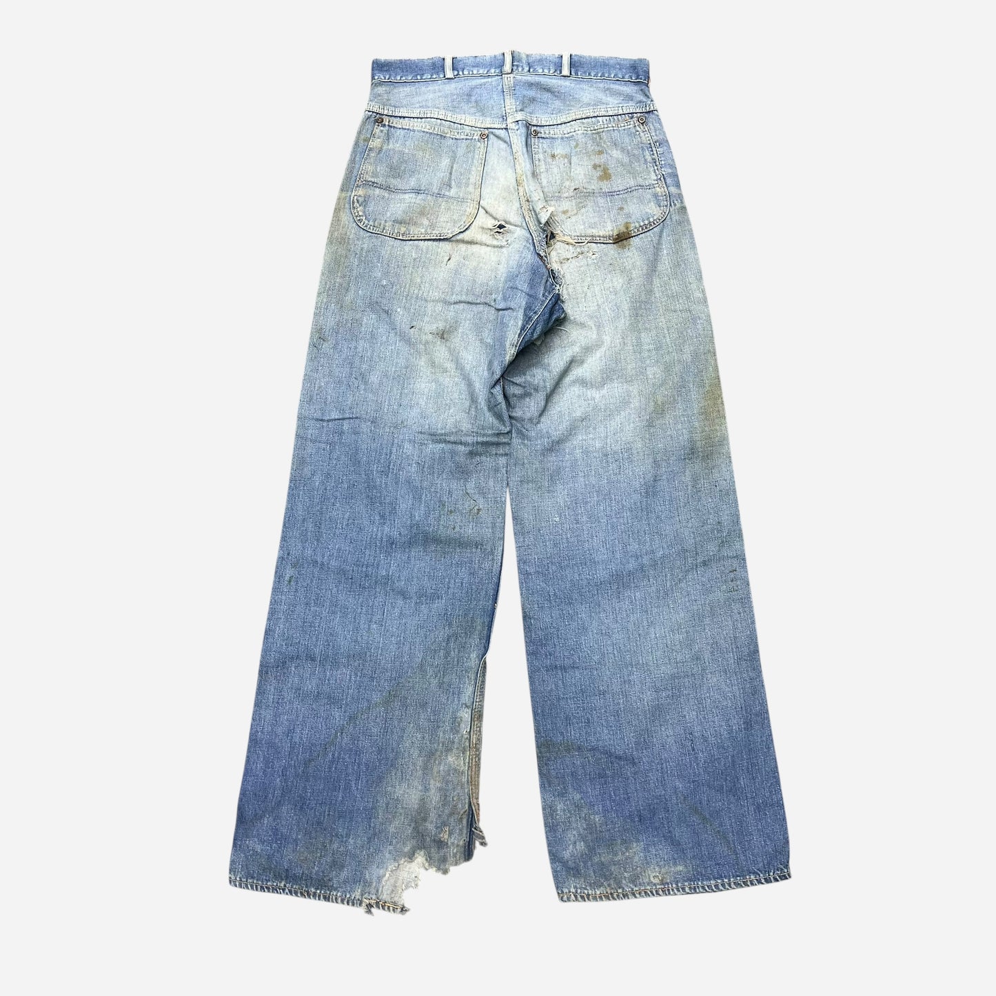 1940s Pointer donut button fly carpenter denim (29w)