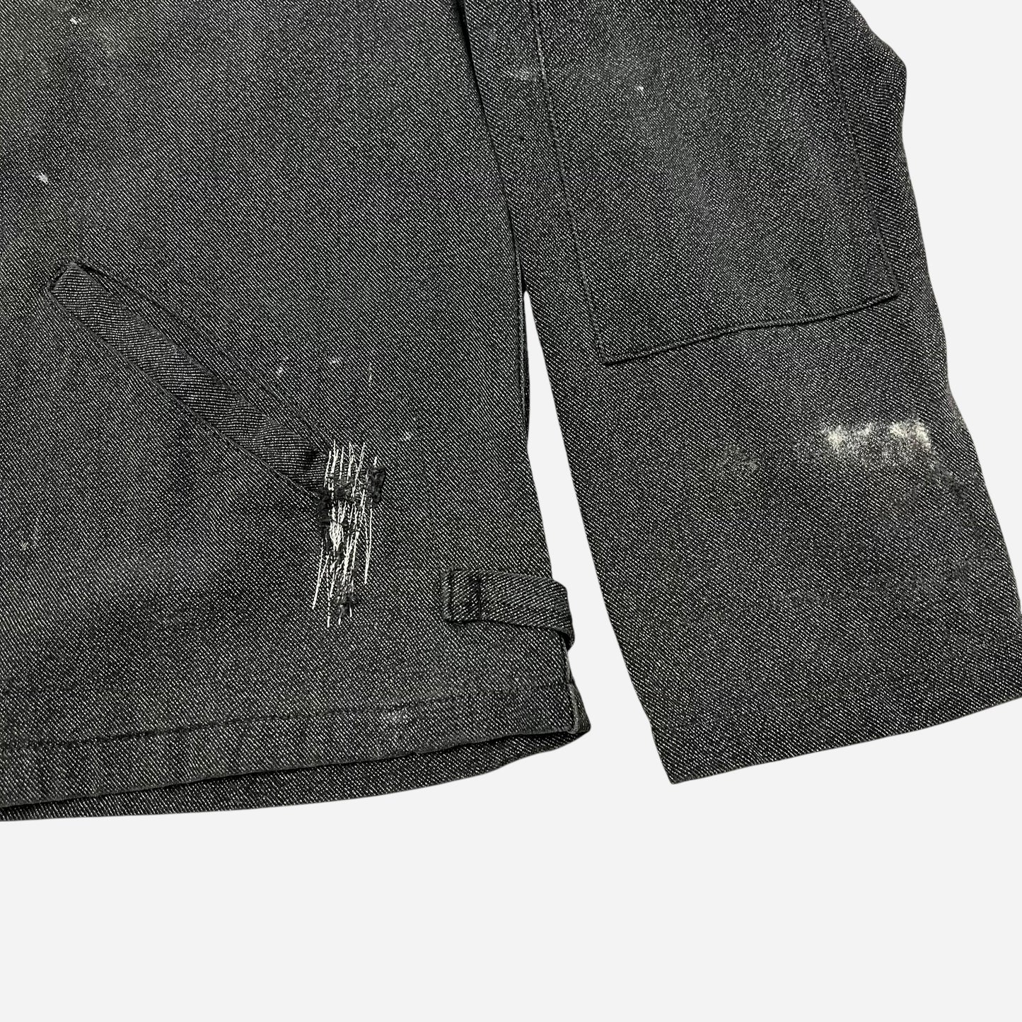 1950s Harvester brand salt and pepper cotton work jacket (XL)