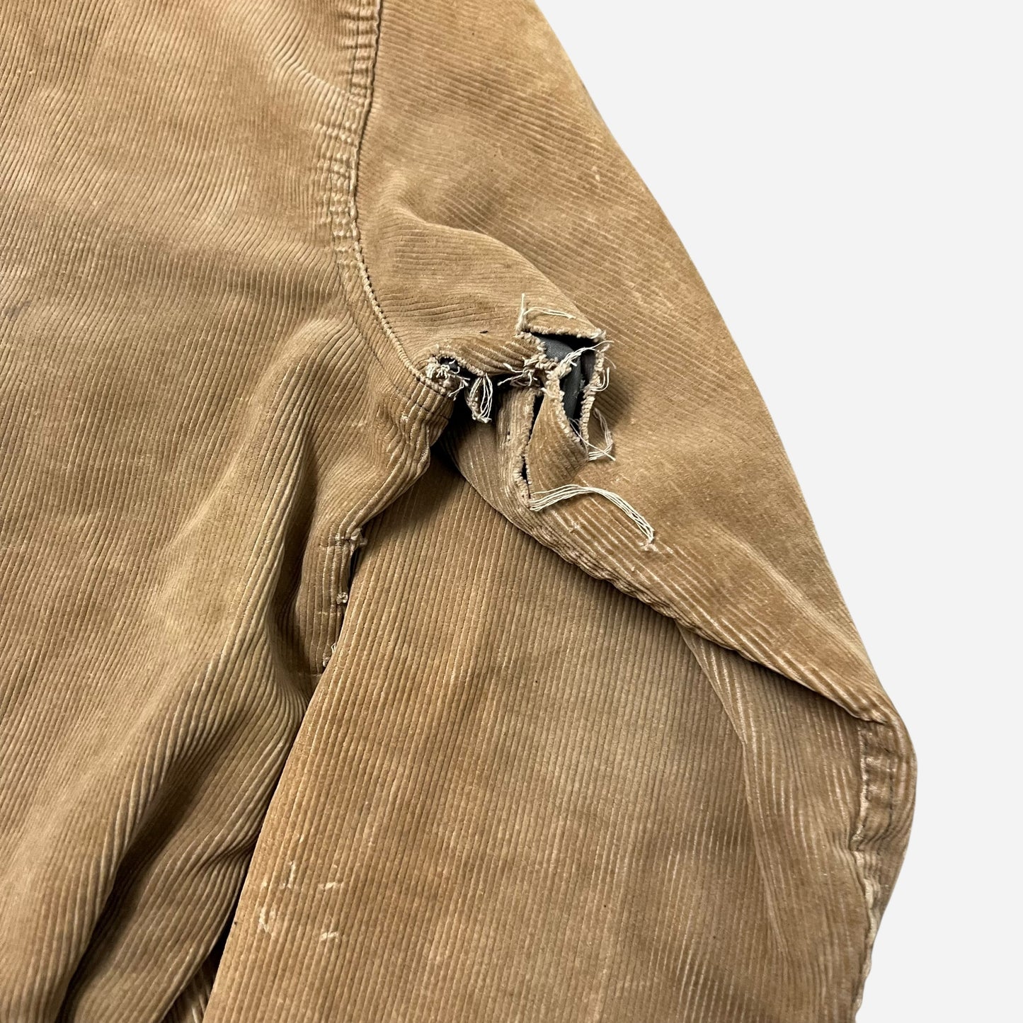 1940s Sweet Orr corduroy cotton flannel lined jacket (L)