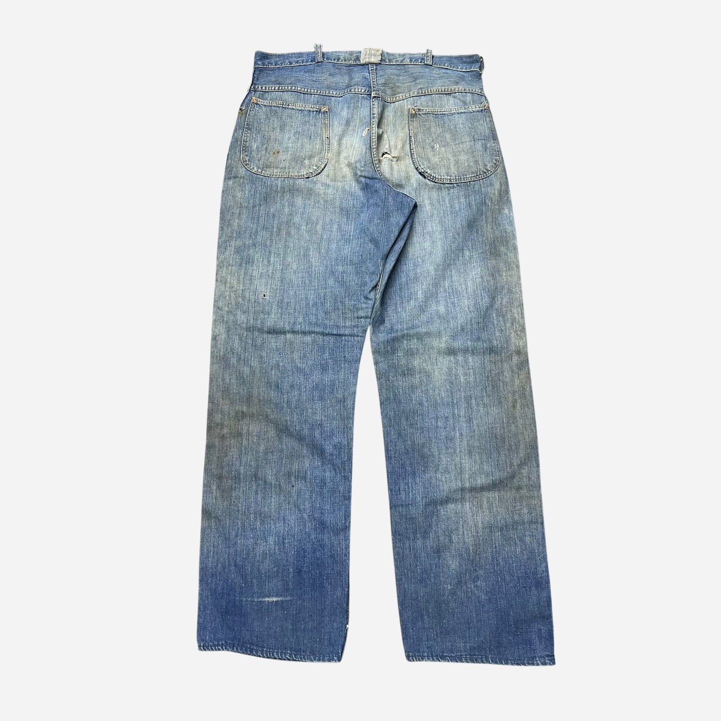1940s Donut button fly sanforized denim jeans (34w)