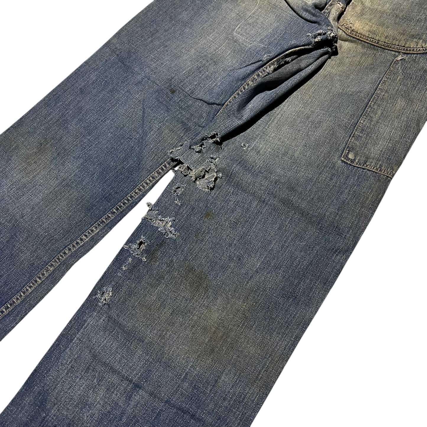 1940s Donut button fly denim jeans (29w)