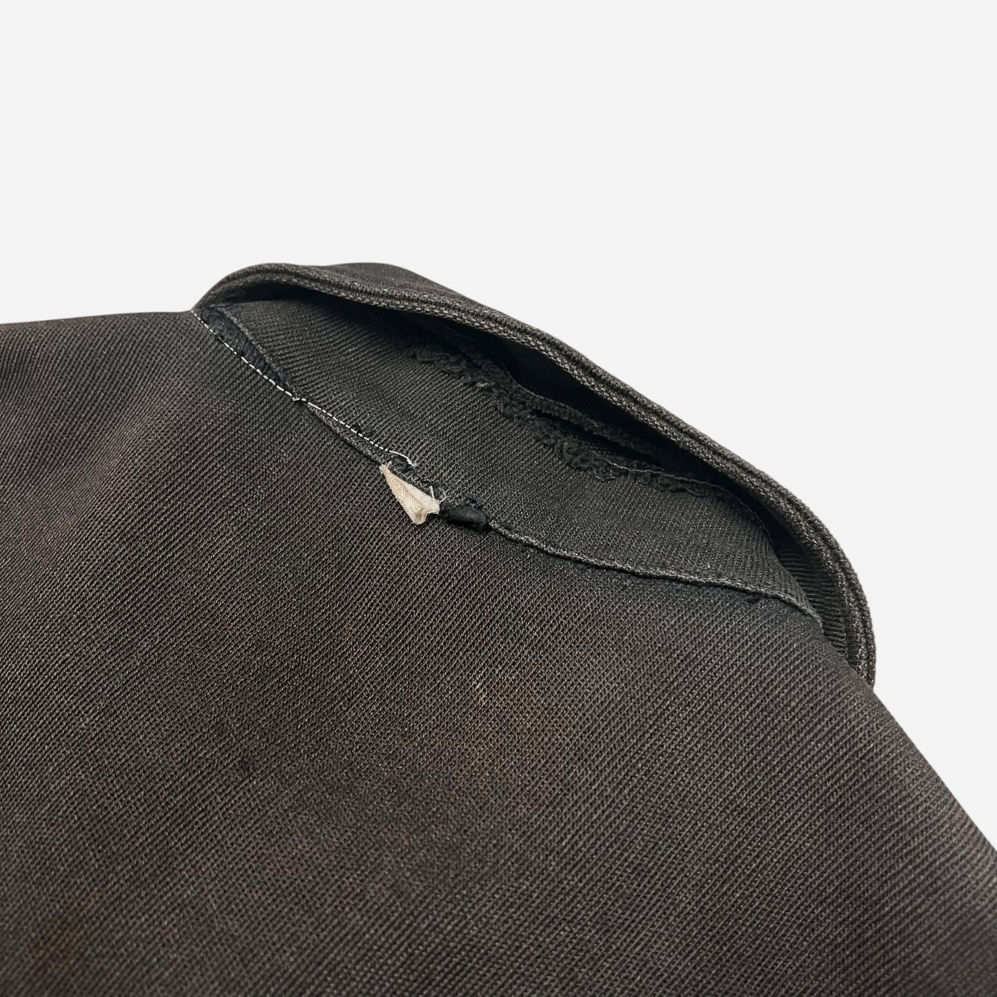 1950s Black/gray Lee cotton whipcord boxy work jacket (M/L)
