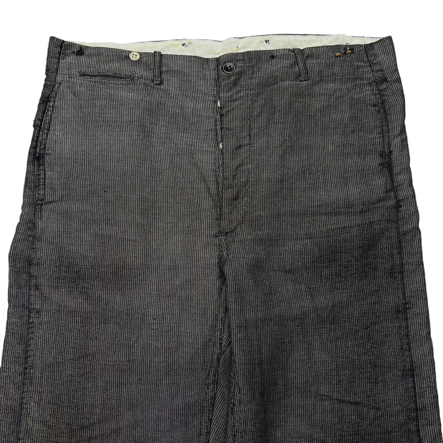 1920s Stifel moleskin salt & pepper work pants (36w)