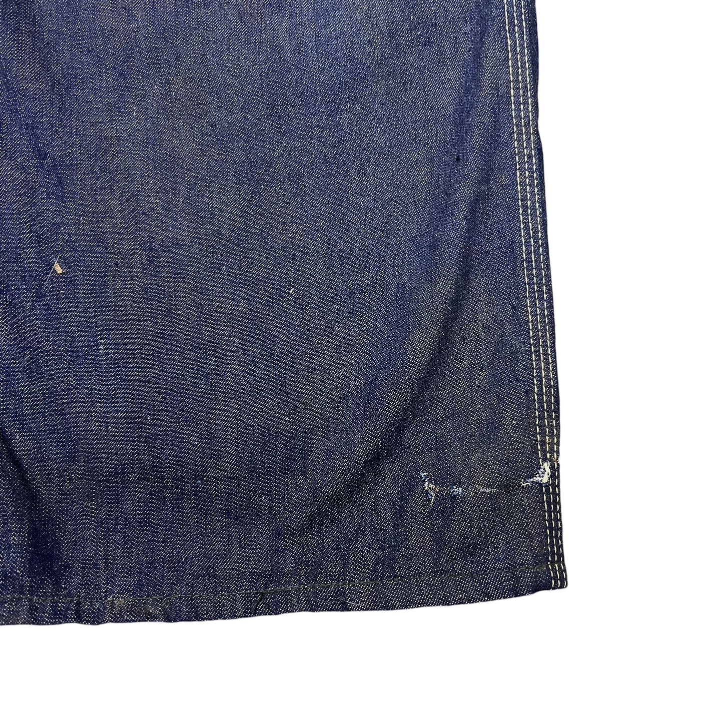 1930s N&W dark wash denim overalls (38w)