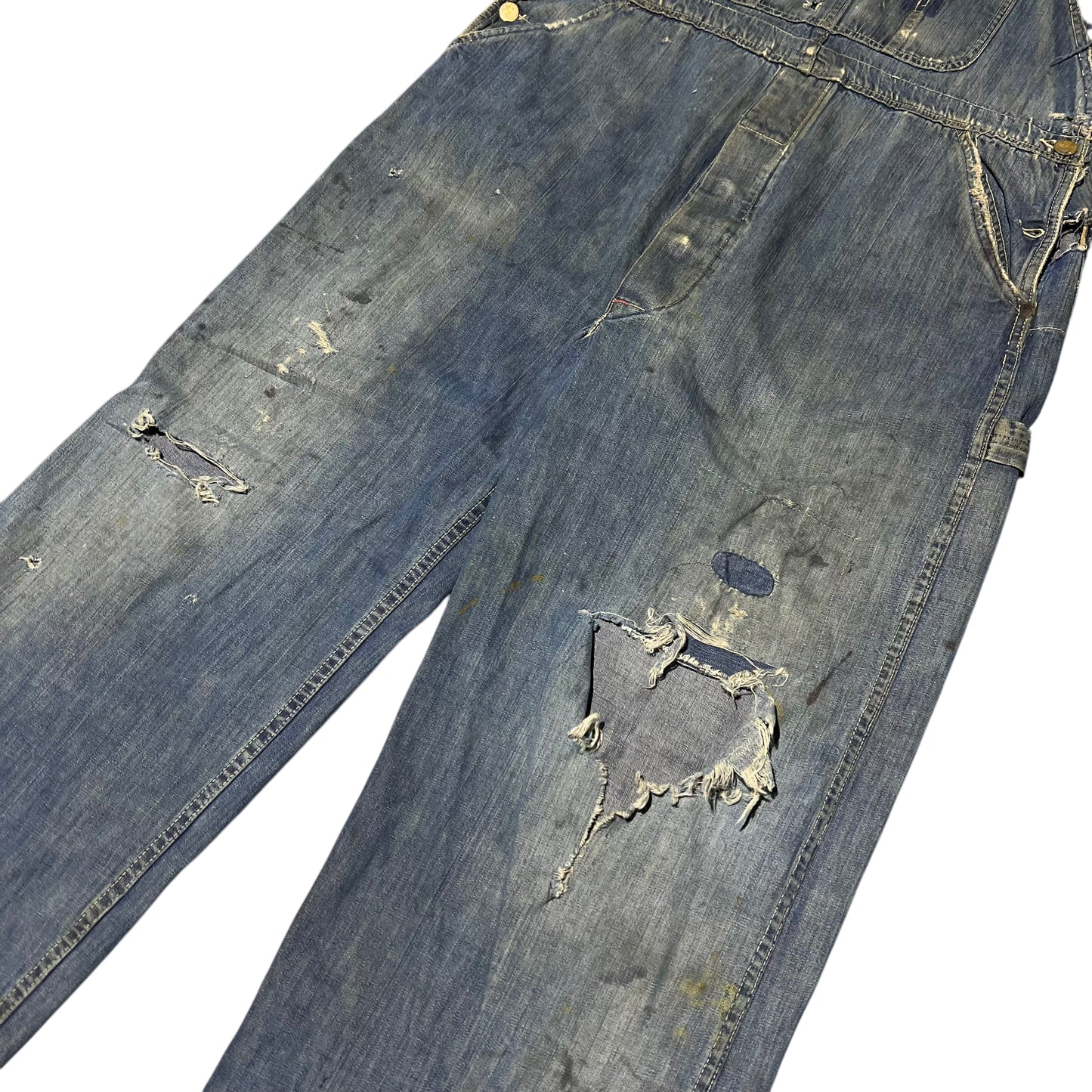 1930s 1940s Carhartt heart label overalls (38w)