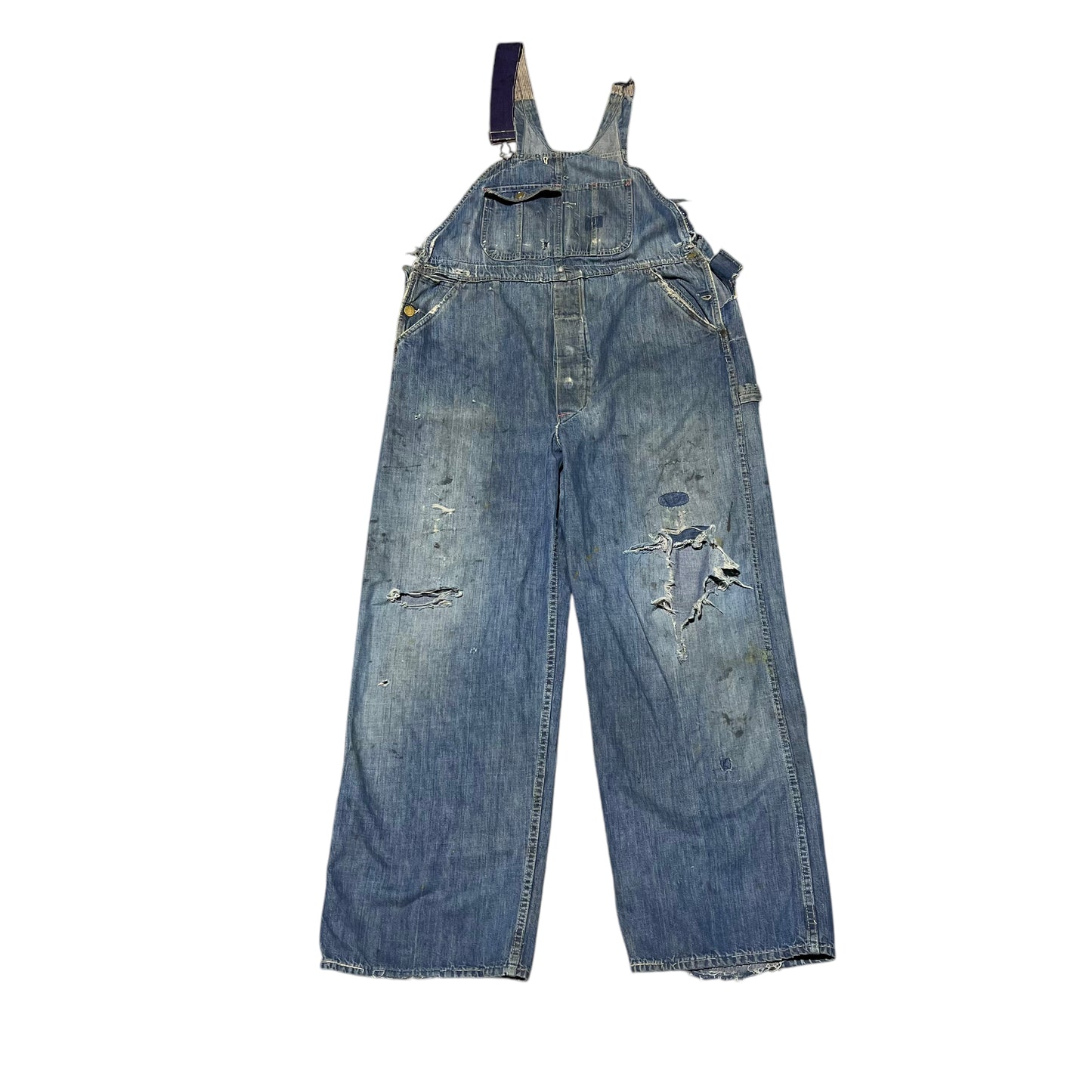 1930s 1940s Carhartt heart label overalls (38w)