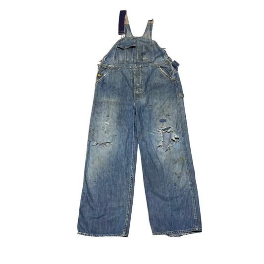 1930s 1940s Carhartt heart label overalls (38w)