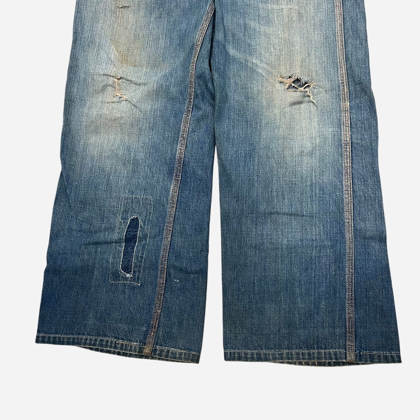 1950s Repaired jeans (27w)