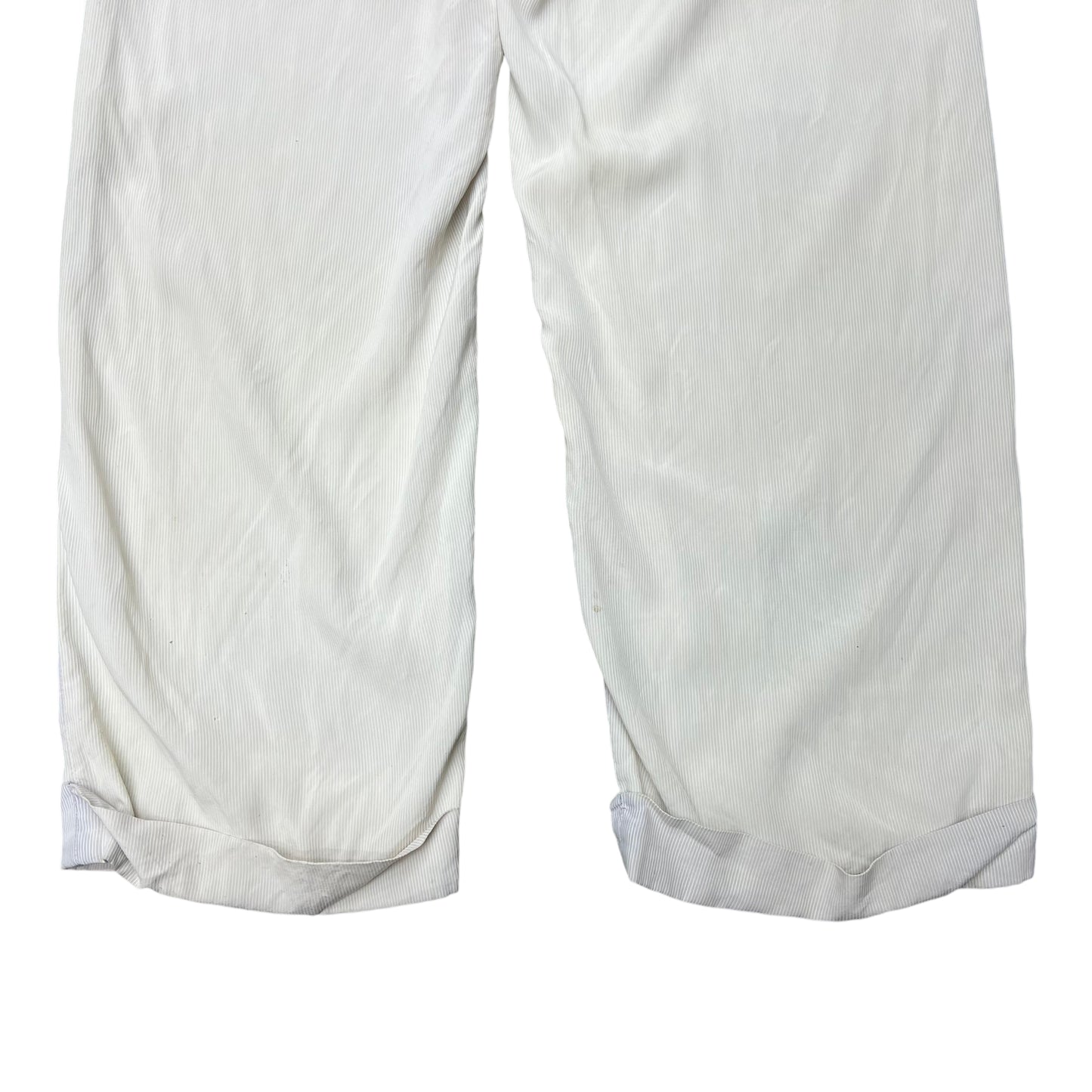 1940s Sun faded light cotton striped pants (30w)