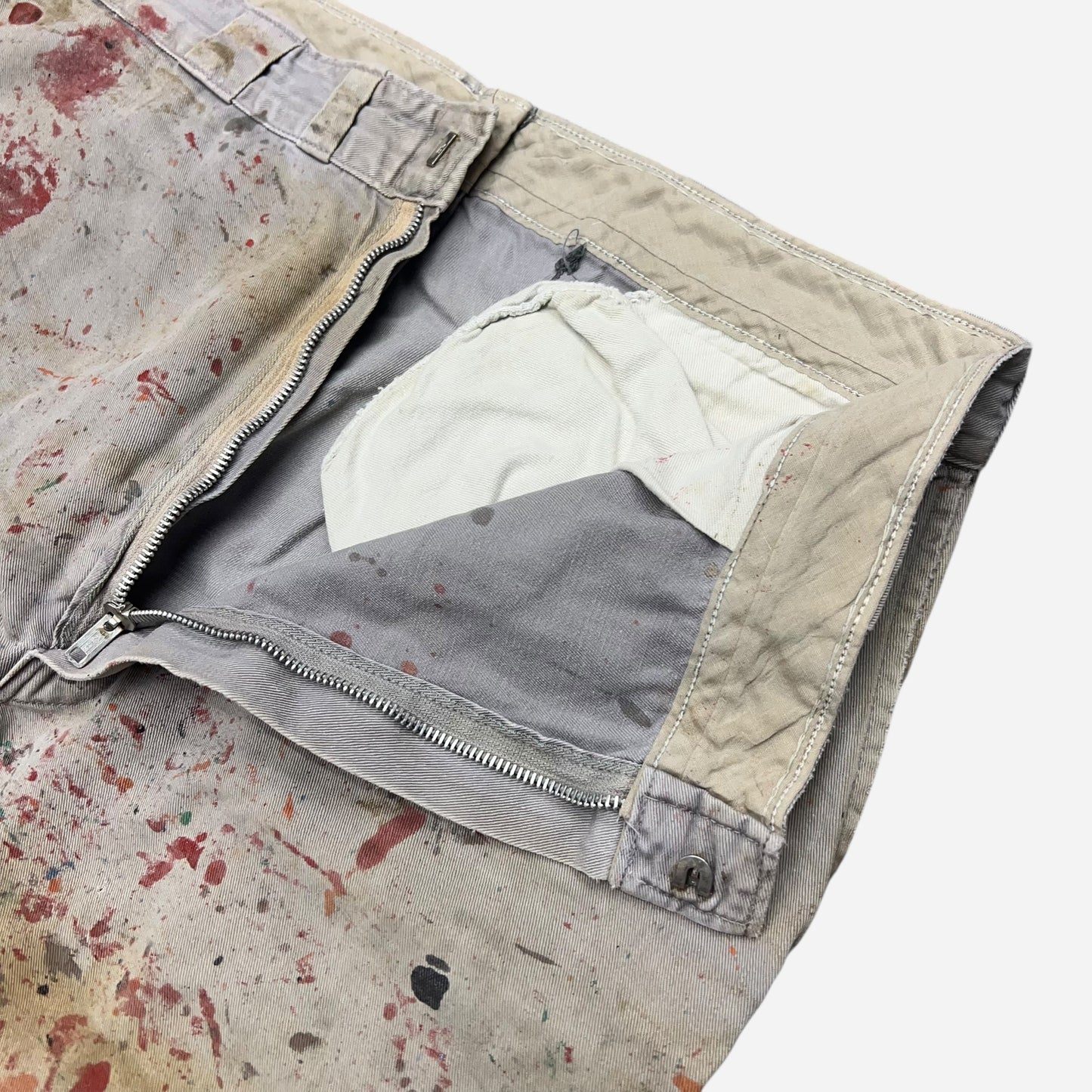 1950s Gray painter chino pants (33w)
