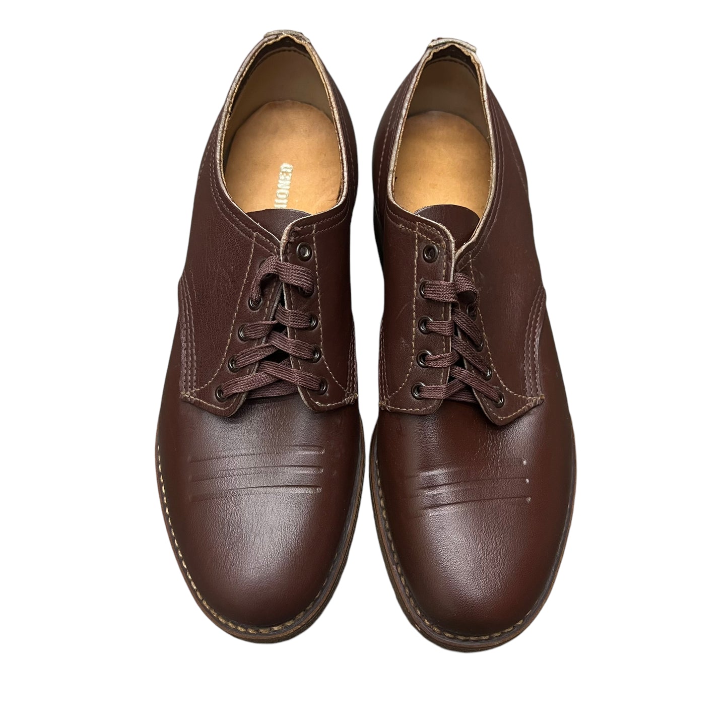 1950s NOS Lion Brand leather work shoes (Men’s 5, Women’s 6.5)