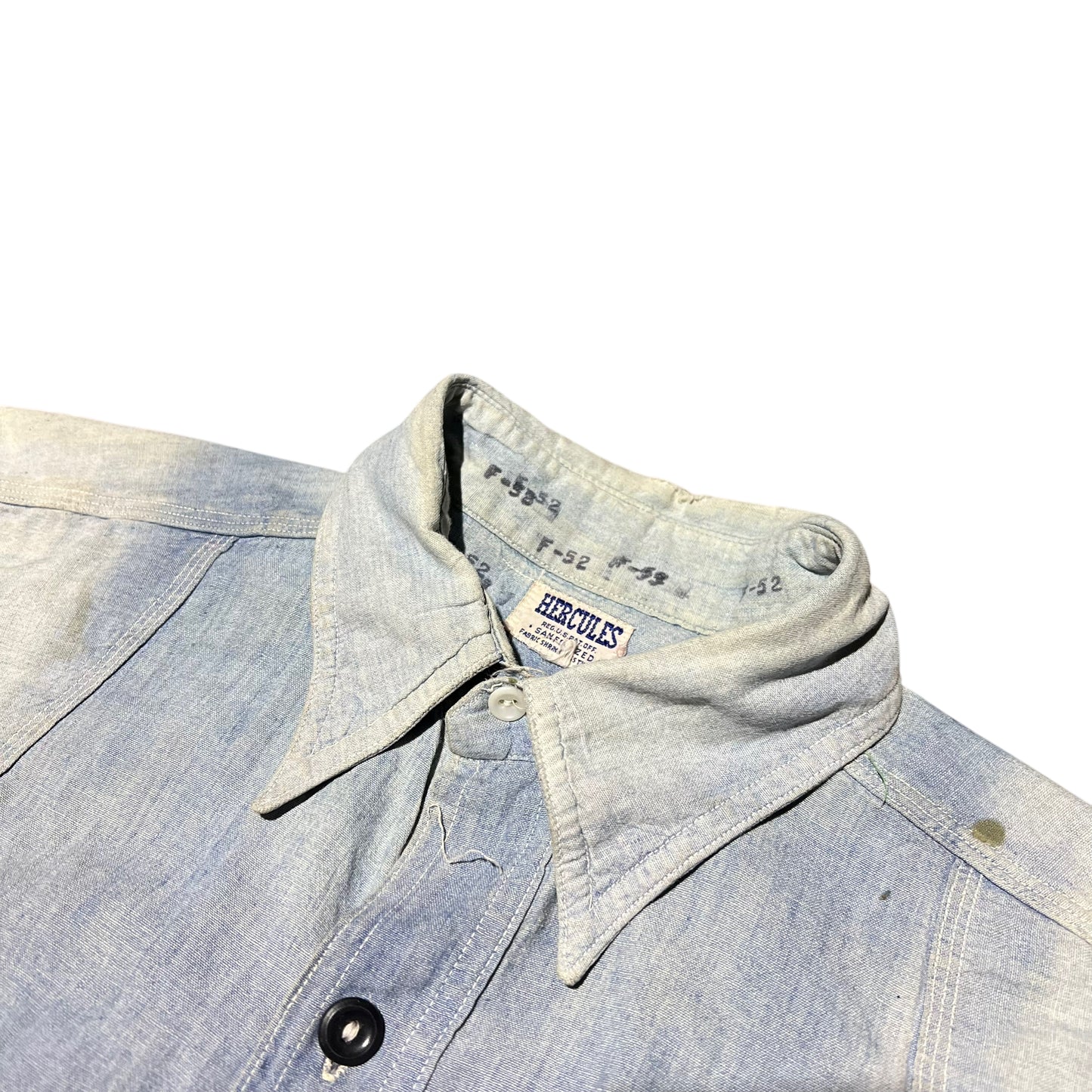 1940s Hercules chambray shirt (M/L)