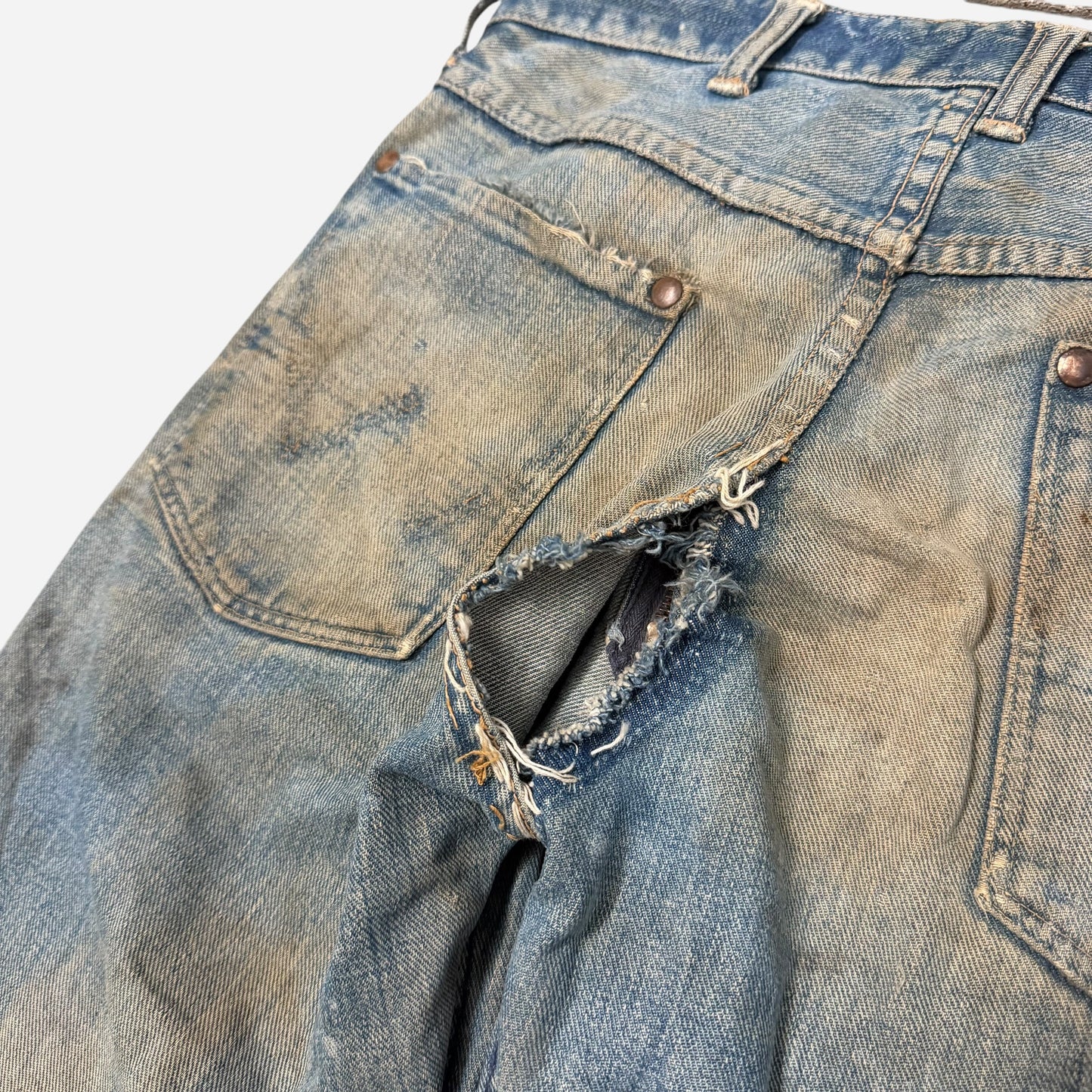 1960s Blue Bell Wrangler as is jeans (29w)