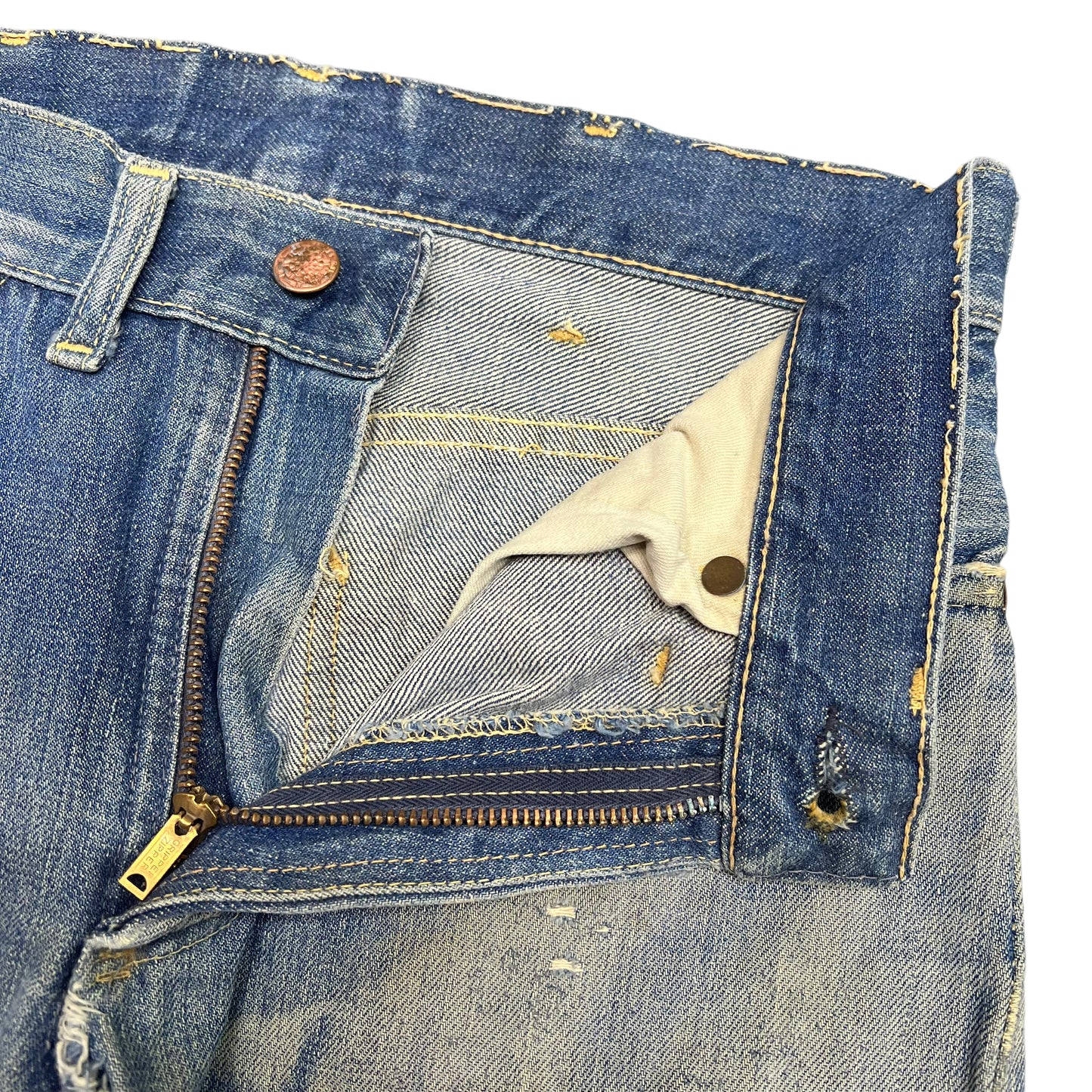 1950s Unbranded denim jeans (29w)