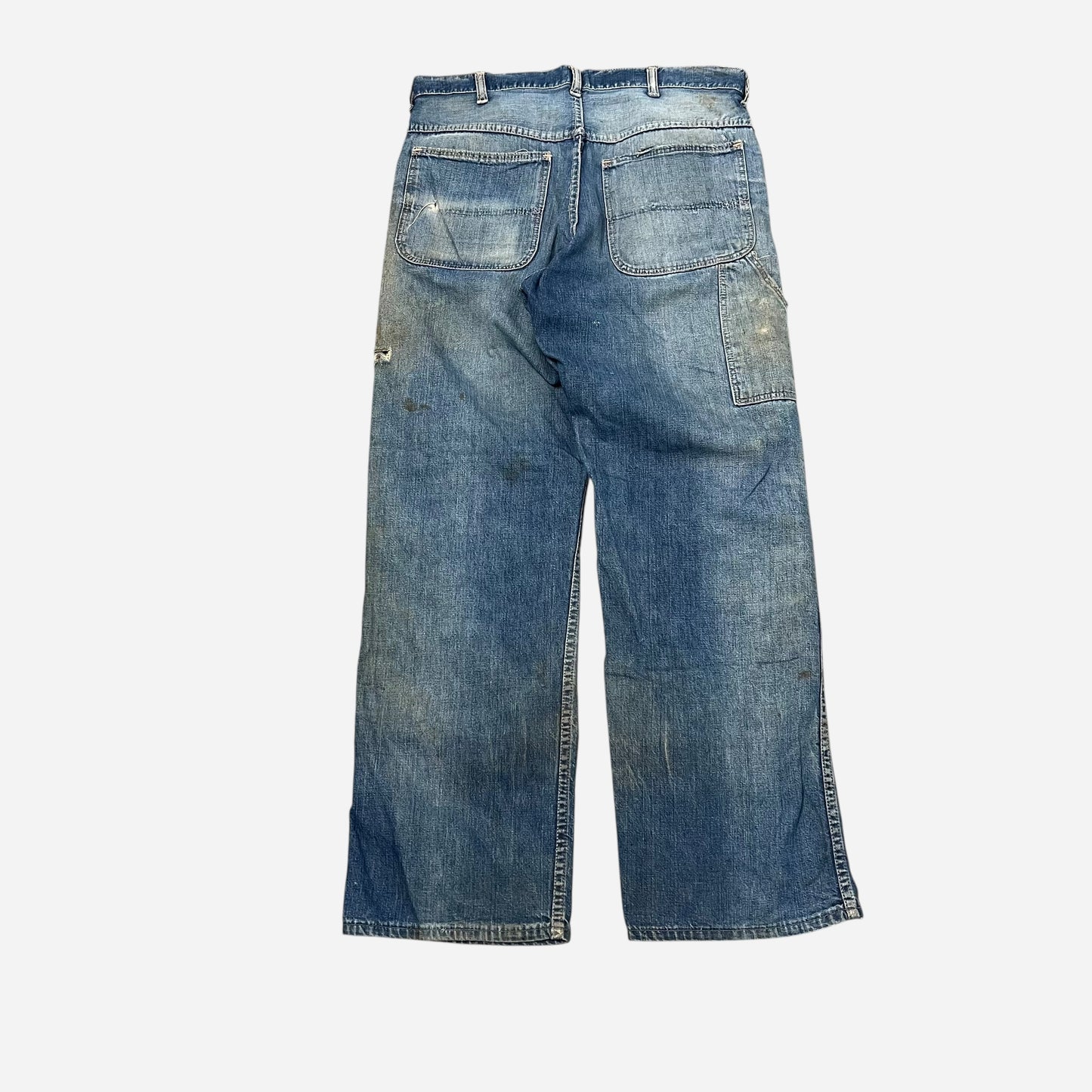 1950s Sanforized distressed jeans (32w)