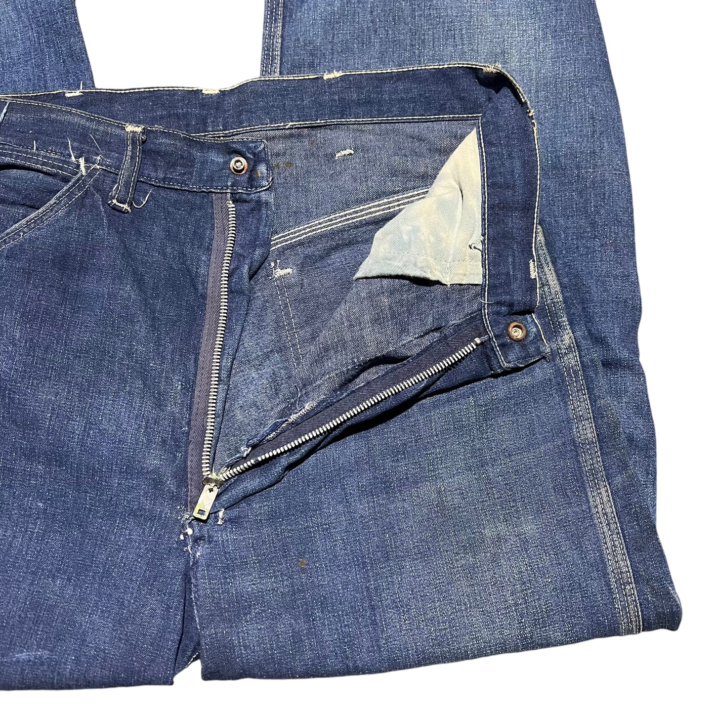1950s Unbranded carpenter denim jeans (30w)